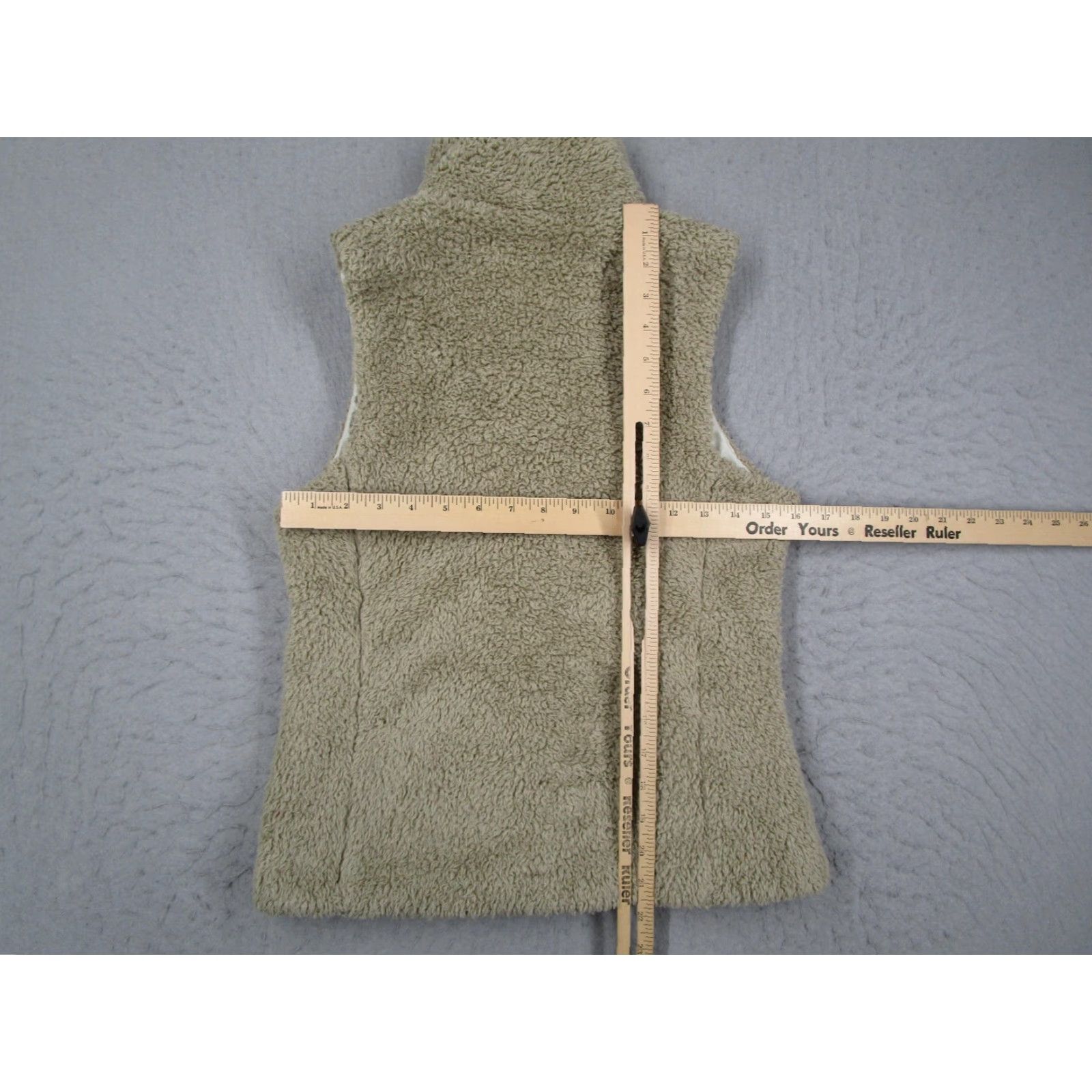 Patagonia Patagonia Vest Womens Small Beige Los Gatos Fleece Sherpa Zip Size S / US 4 / IT 40 - 7 Thumbnail