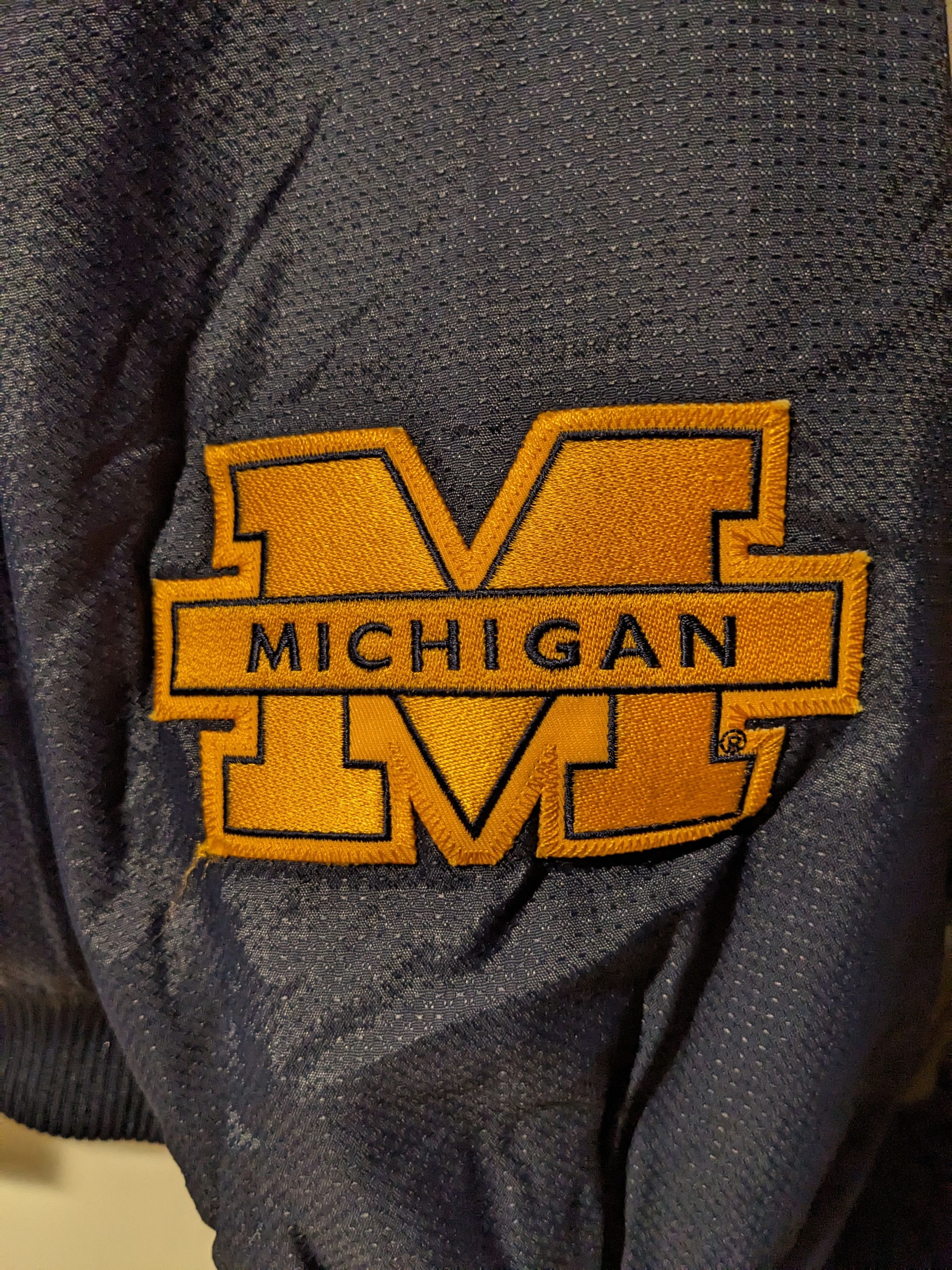 Majestic × Vintage Vintage Michigan University Majestic Fleeced Lined Jacket Size US XL / EU 56 / 4 - 3 Thumbnail