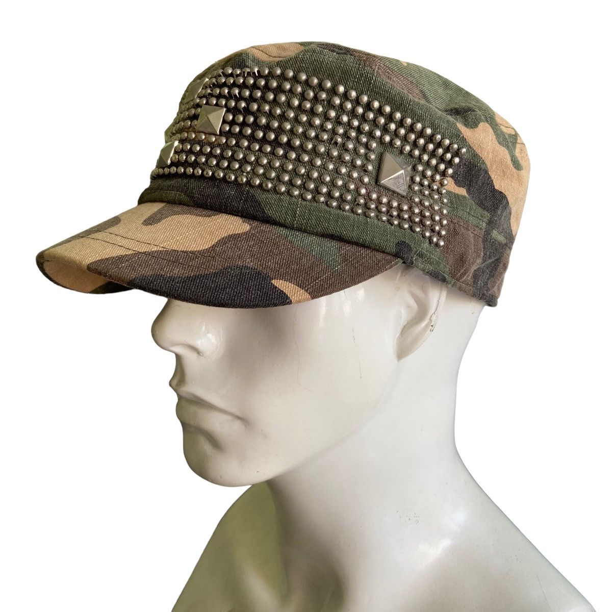 Japanese Brand Camo Studded Patrol Hat ifsixwasnine Size ONE SIZE - 3 Thumbnail