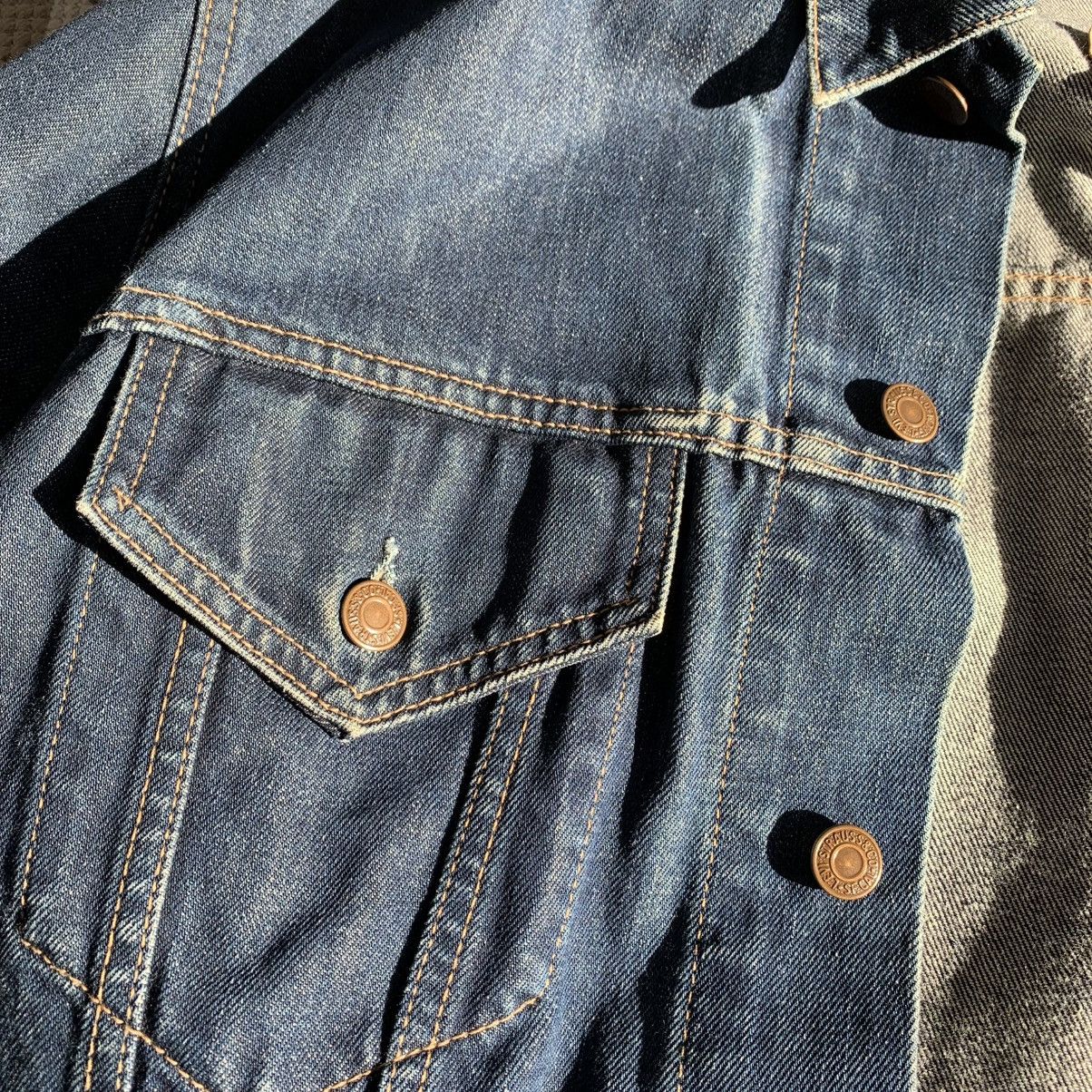 Levi's Vintage Levi’s boxy fit faded denim trucker jacket Size US L / EU 52-54 / 3 - 2 Thumbnail