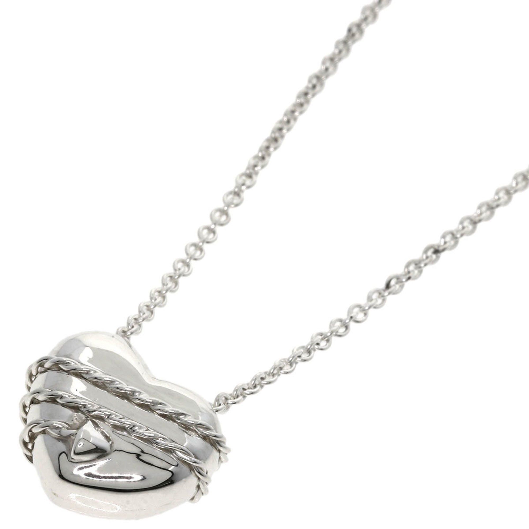 Tiffany Heart Arrow Necklace, Silver, Women's, TIFFANY