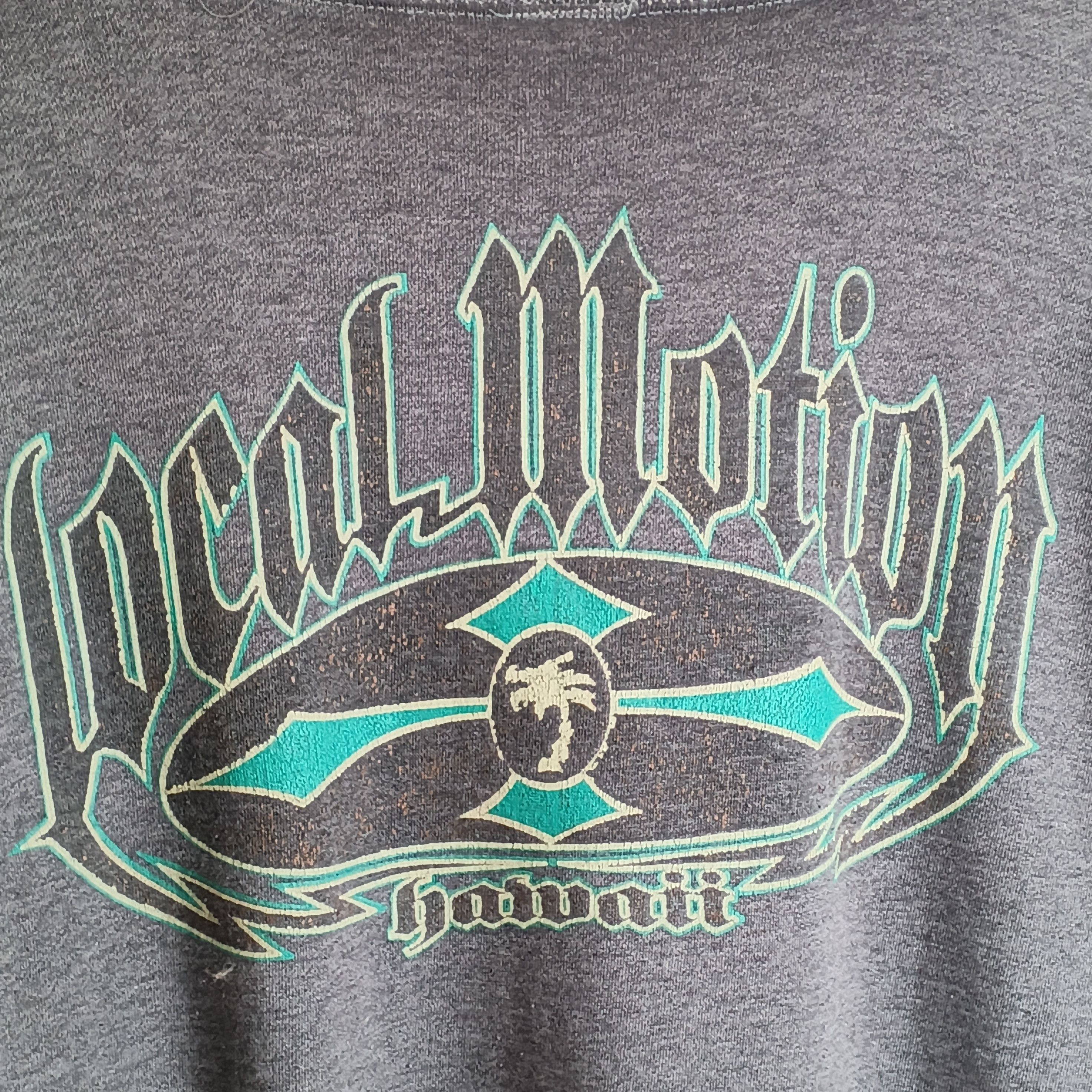 Vintage Vintage 90s Local Motion Hawaii Gray Sweatshirt Size L Size US L / EU 52-54 / 3 - 5 Thumbnail
