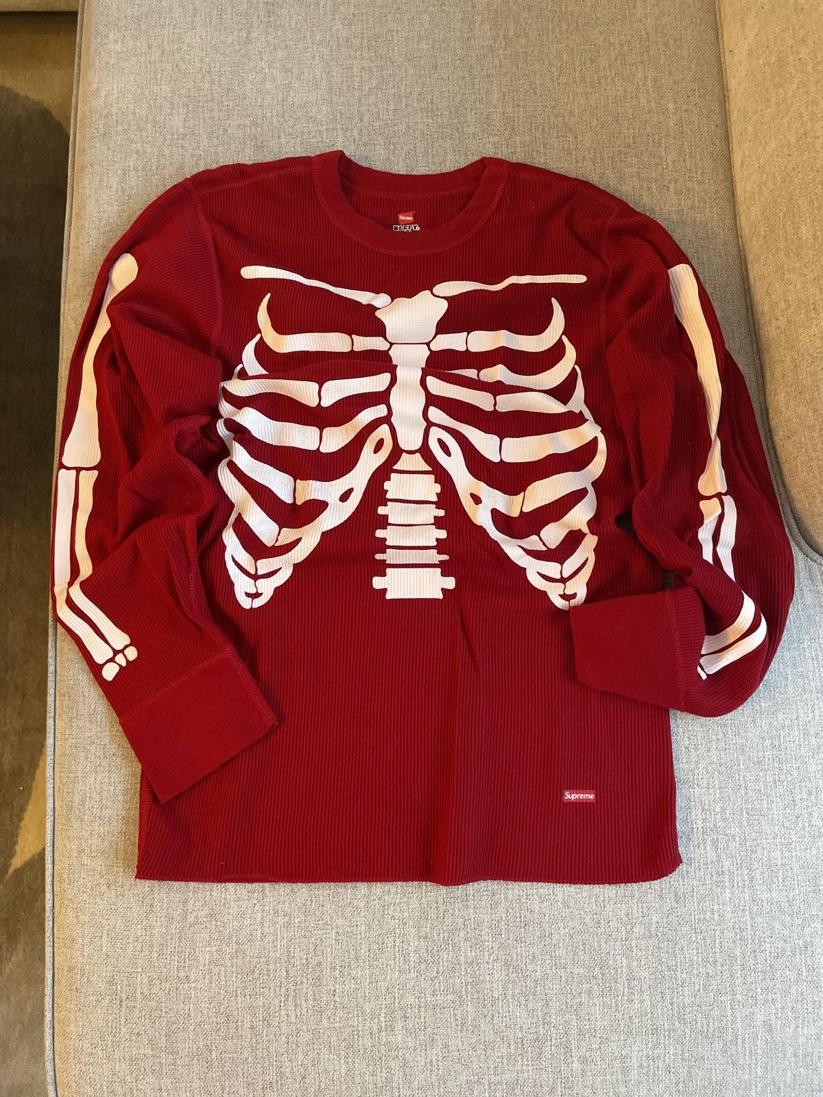 Supreme Hanes Bone Thermal | Grailed