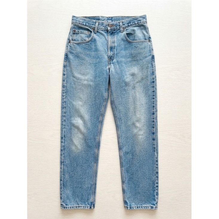 Levi's Vintage 90s Levi's 545 Loose Fit Tapered Leg Medium Blue Size US 32 / EU 48 - 1 Thumbnail