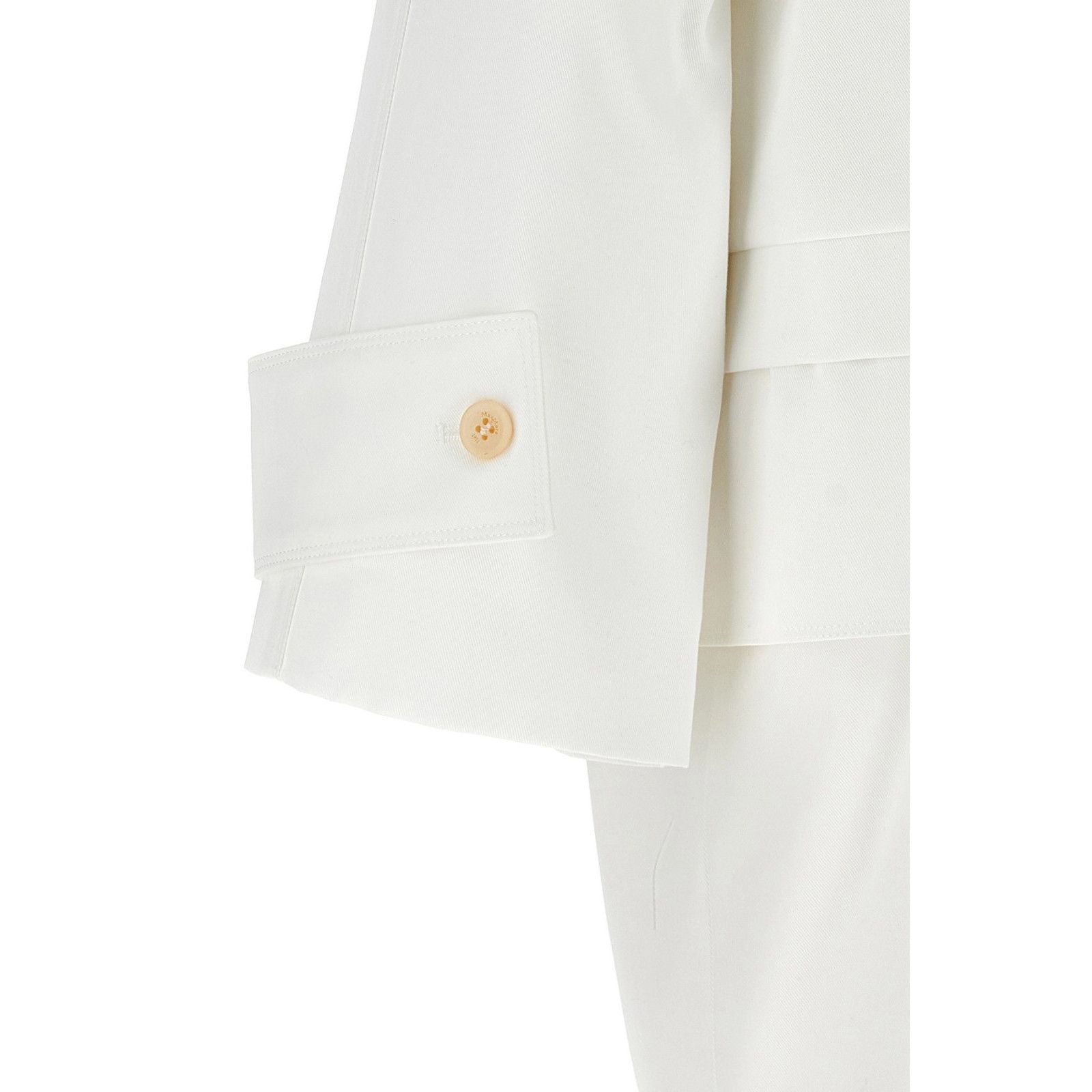 Max Mara MAX MARA Baba White Waterproof Long Trench Coat New & Authen Size XS / US 0-2 / IT 36-38 - 4 Thumbnail