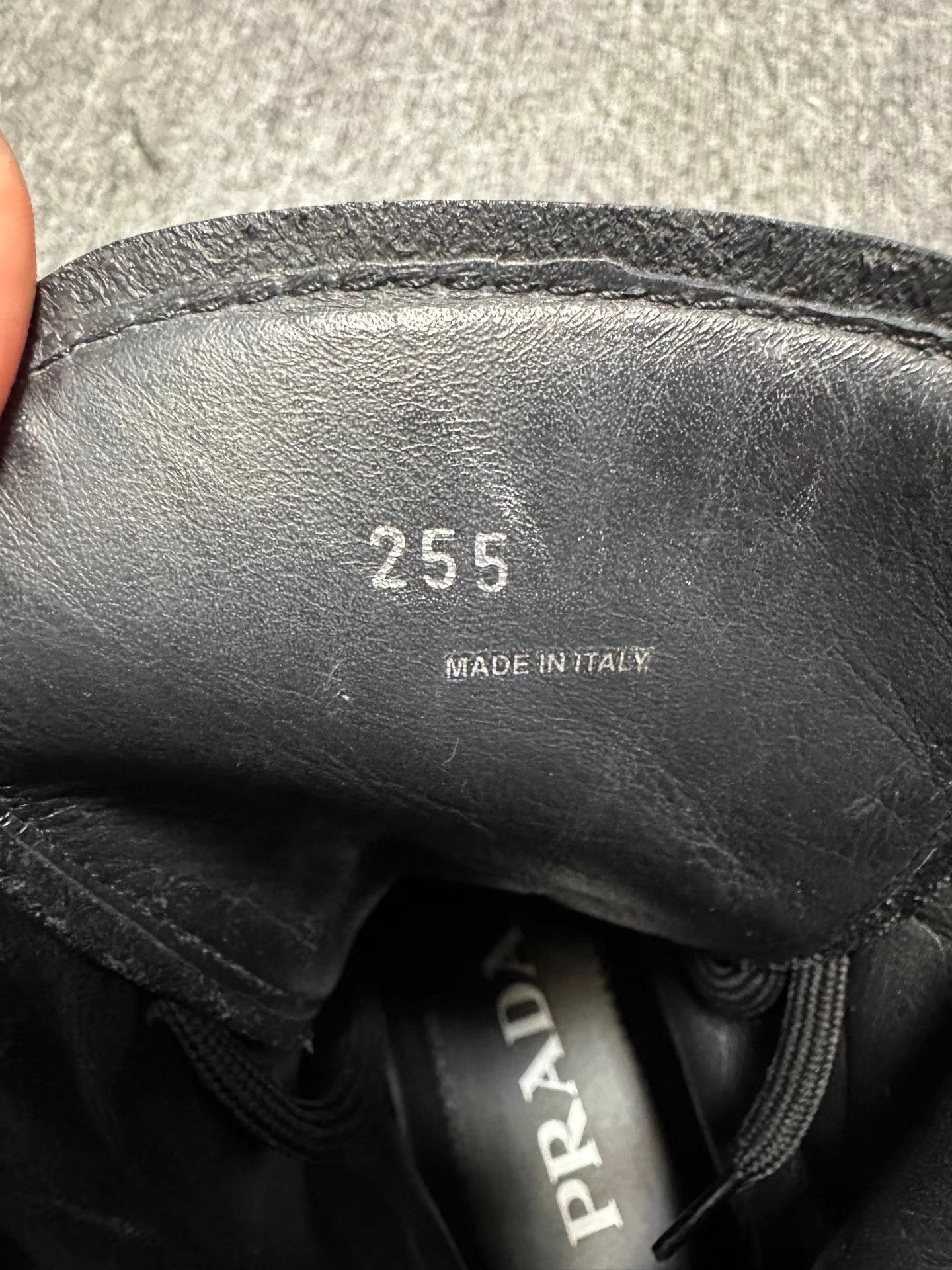 Prada Prada Monolith Mini Bag Logo Combat Boots K12 Size US 8 / EU 41 - 8 Thumbnail