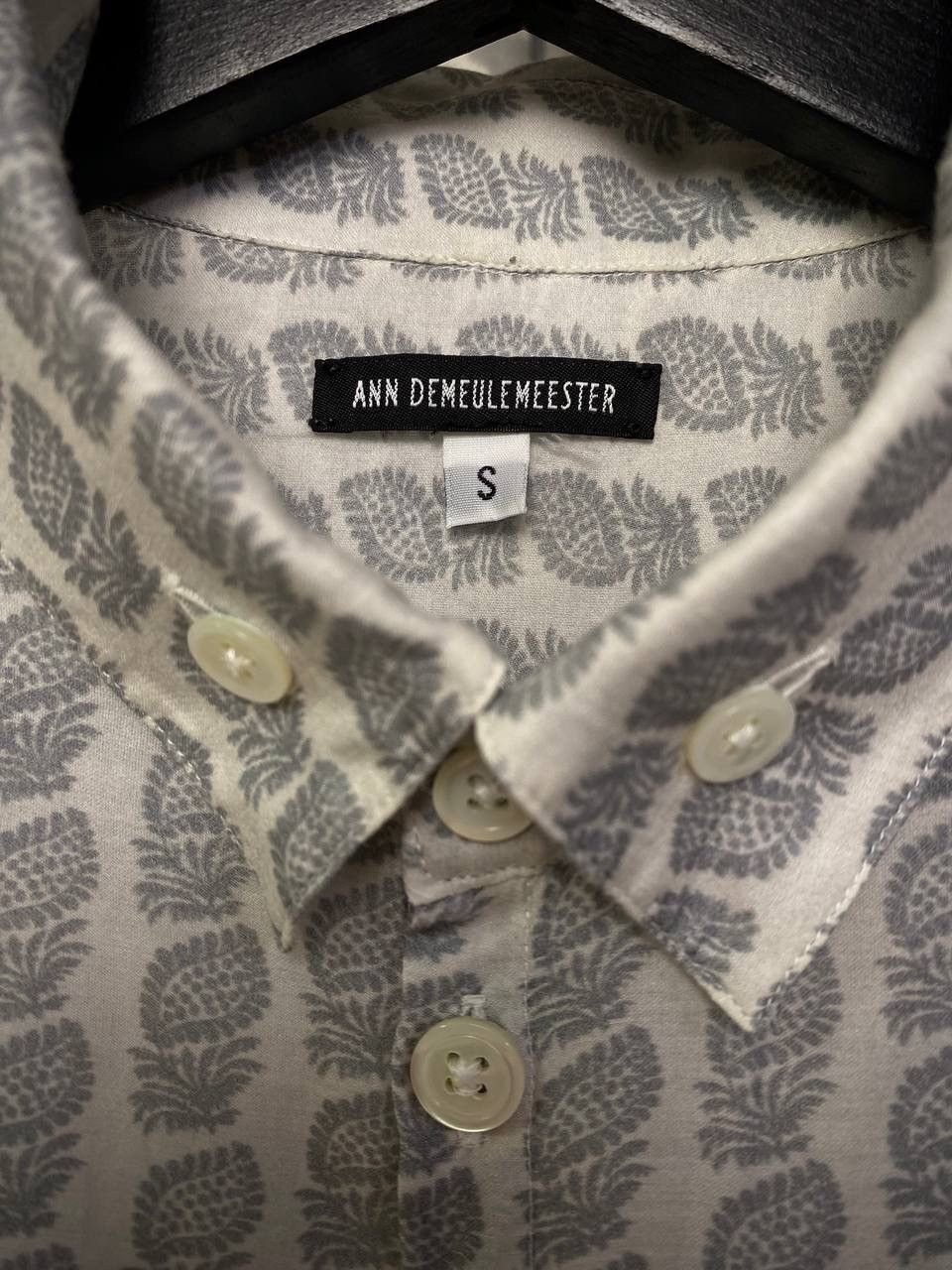 Ann Demeulemeester Fine silk shirt M Size 48S - 8 Thumbnail