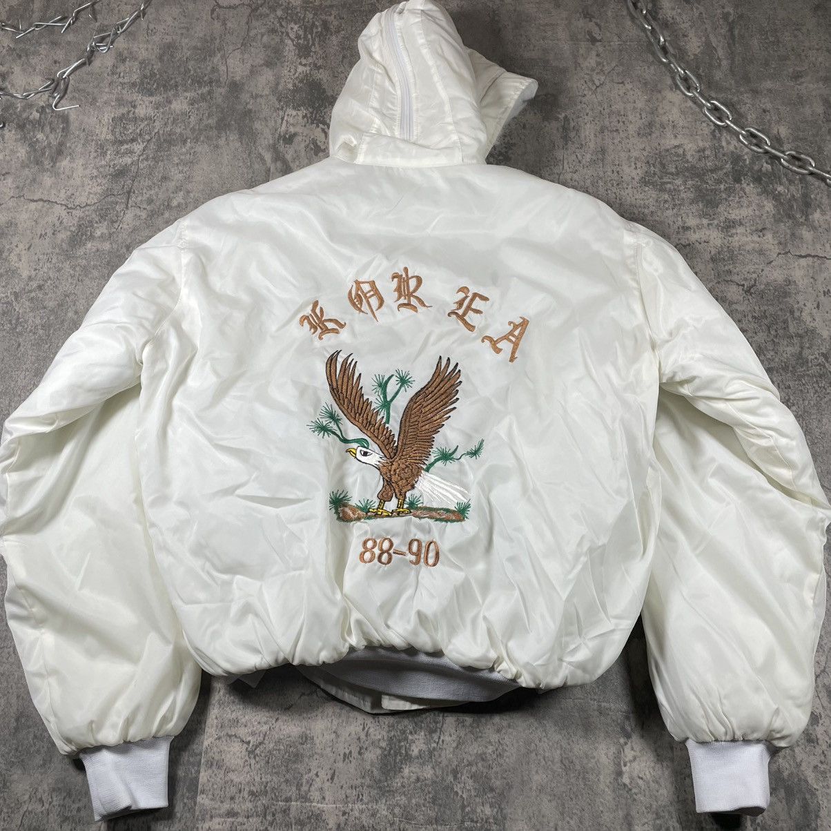 Other Vietnam Souvenir Bomber Vintage 80s Jacket Size US M / EU 48-50 / 2 - 1 Thumbnail