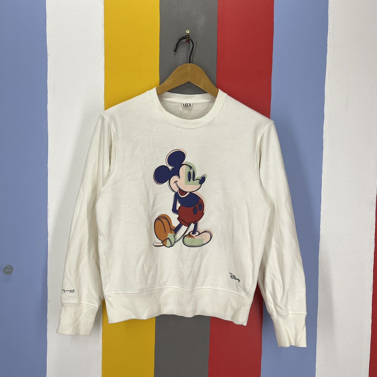Andy Warhol × Uniqlo UNIQLO x MICKEY MOUSE x ANDY WARHOL Sweatshirt #1467/AY Size S / US 4 / IT 40 - 1 Thumbnail