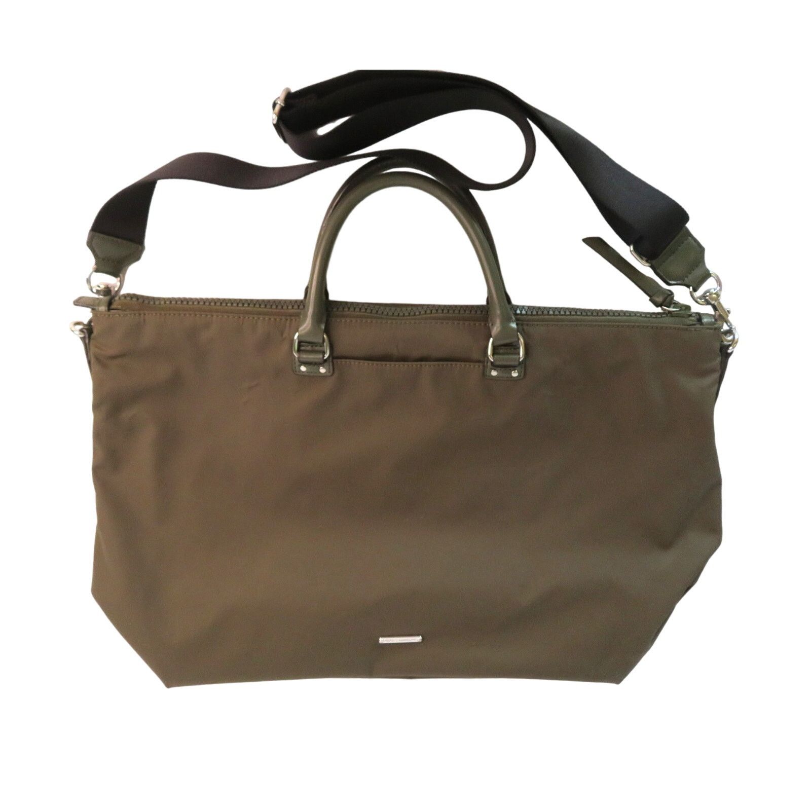 Rebecca Minkoff REBECCA MINKOFF Solstice Mott Olive Green Nylon Tote Bag Grailed