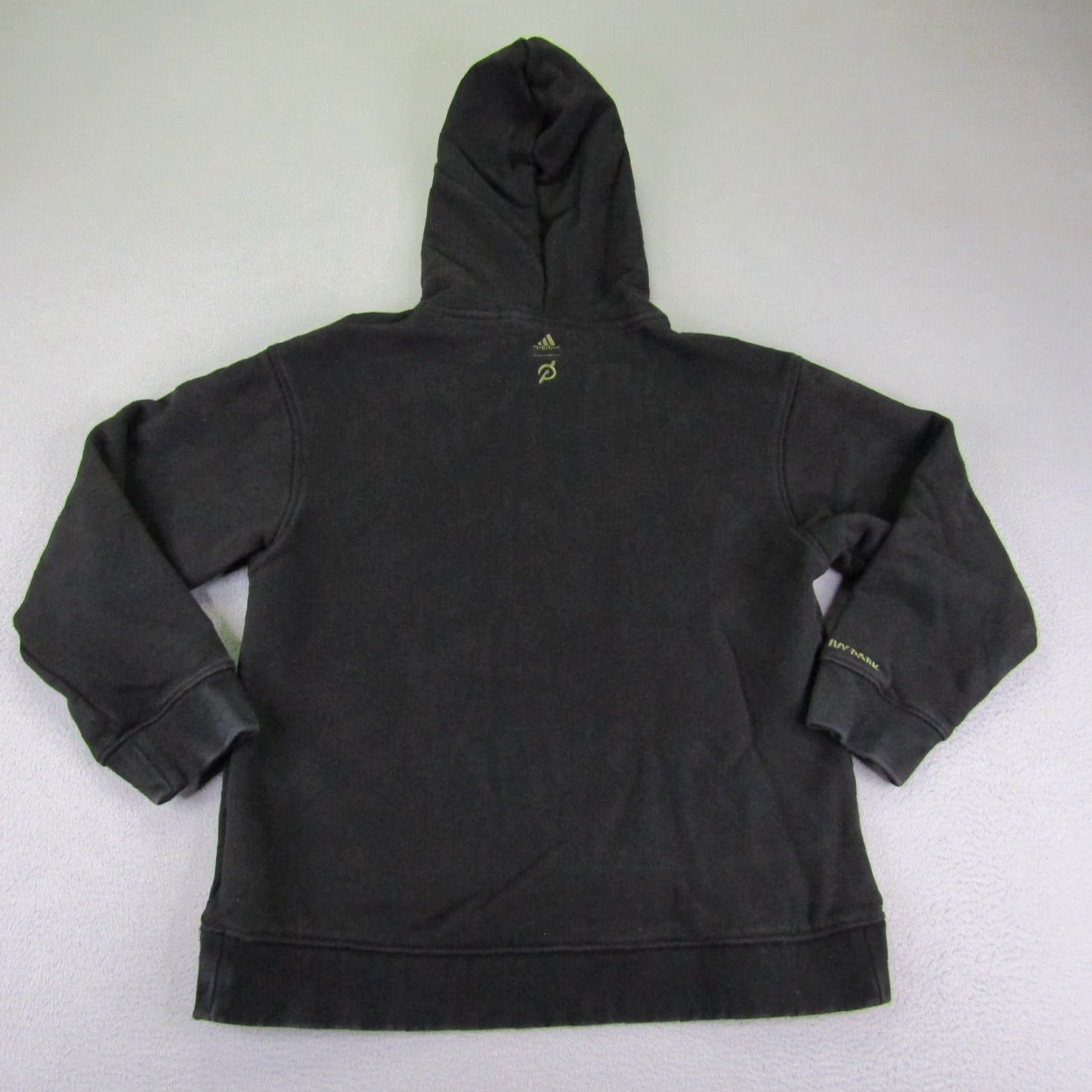 Adidas VINTAGE Adidas x Ivy Park Hoodie Women’s Small Black Pullover Sweatshirt Activewear 90s? (if not vintage, remove) Size S / US 4 / IT 40 - 5 Thumbnail