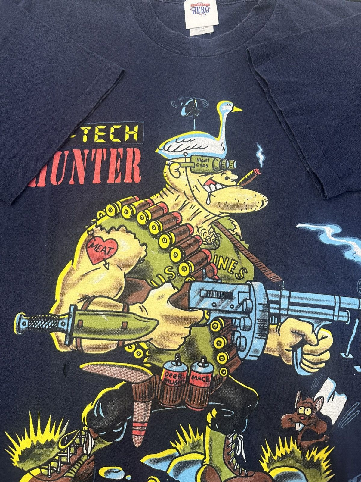 Vintage HI TECH HUTER 1995 Signal Artwear Size US L / EU 52-54 / 3 - 3 Thumbnail