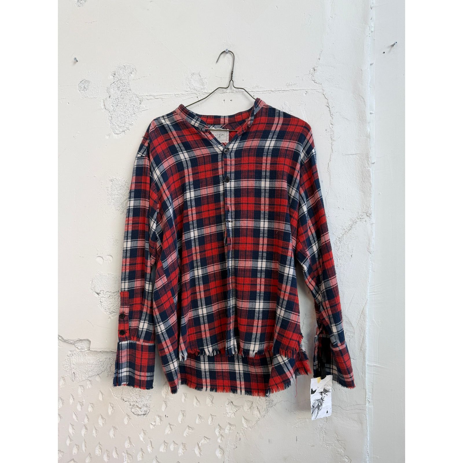 Greg Lauren Greg Lauren SAMPLE Dixie Chicks Blue Plaid Studio