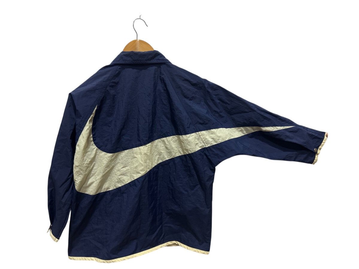 Nike × Vintage Vintage Nike Swoosh Big Logo Windbreaker Size US M / EU 48-50 / 2 - 1 Thumbnail