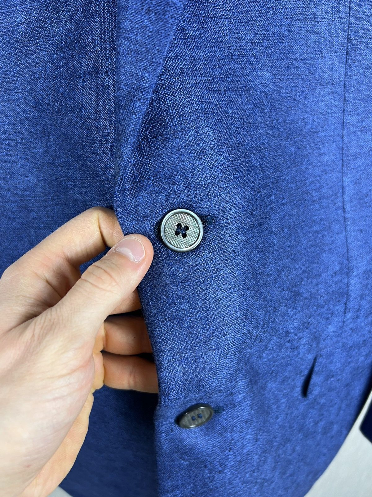Canali Canali cashmere silk italian exclusive blazer luxury jacket Size US L / EU 52-54 / 3 - 11 Thumbnail