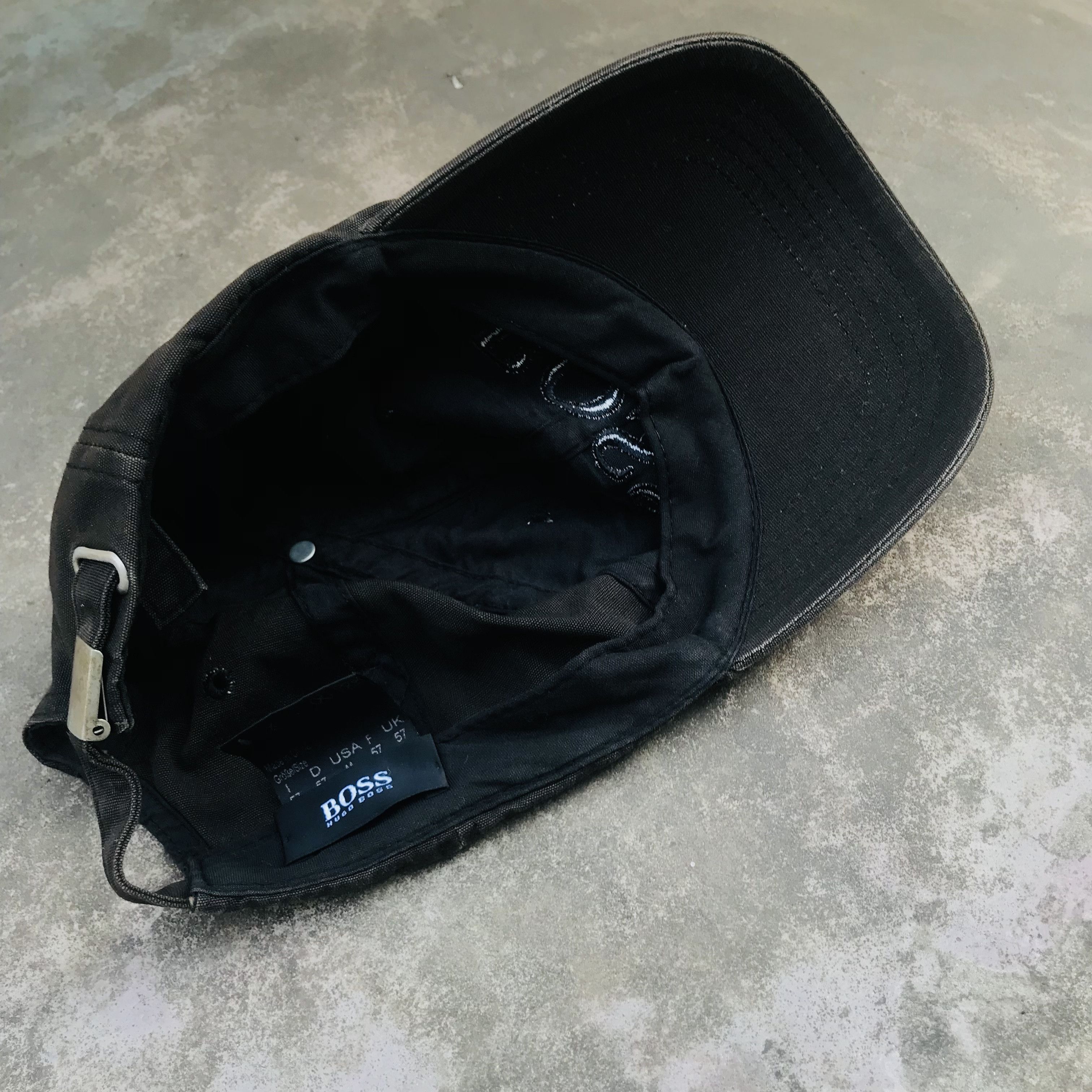 Hugo Boss × Vintage Vintage Hugo Boss Distressed Cap Size ONE SIZE - 3 Thumbnail