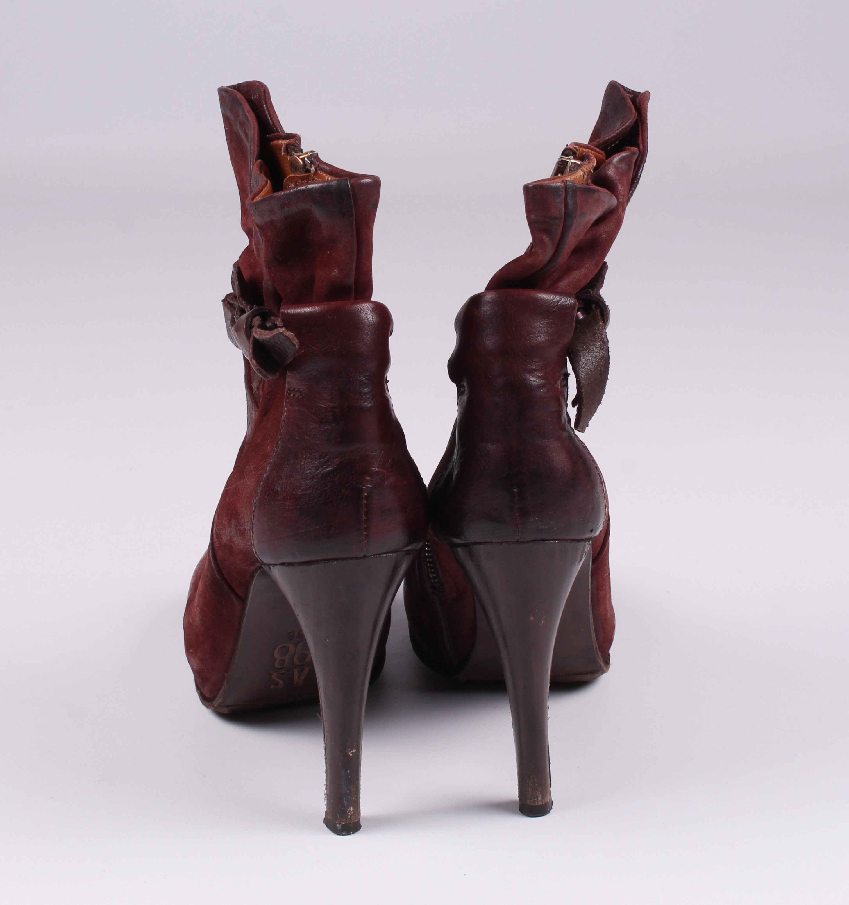 A.S.98 A.S. 98 Avant Garde Heels Boots Size US 7 / IT 37 - 7 Thumbnail