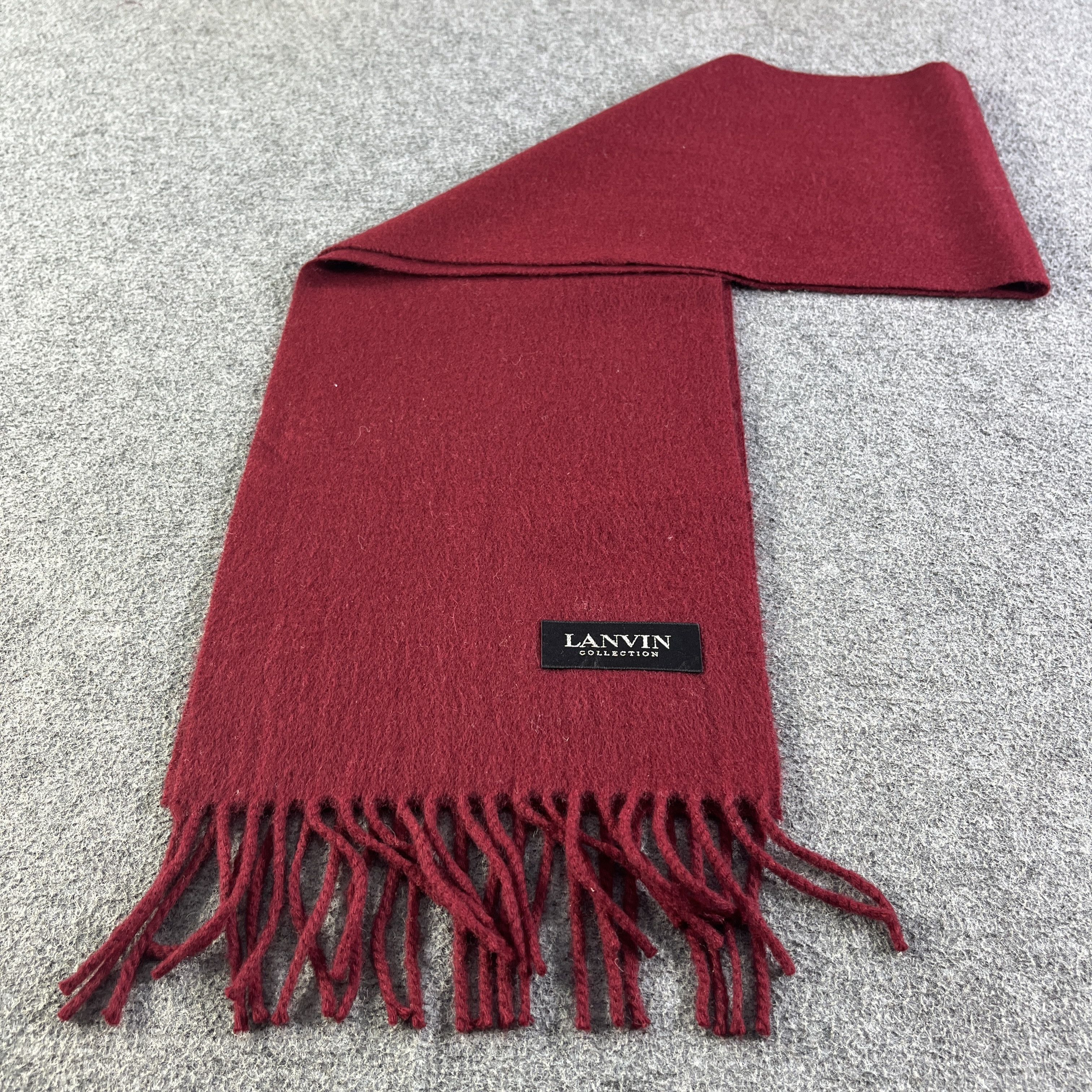 Lanvin Lanvin Scarf / Muffler / Neckwear T1135 Size ONE SIZE - 3 Thumbnail