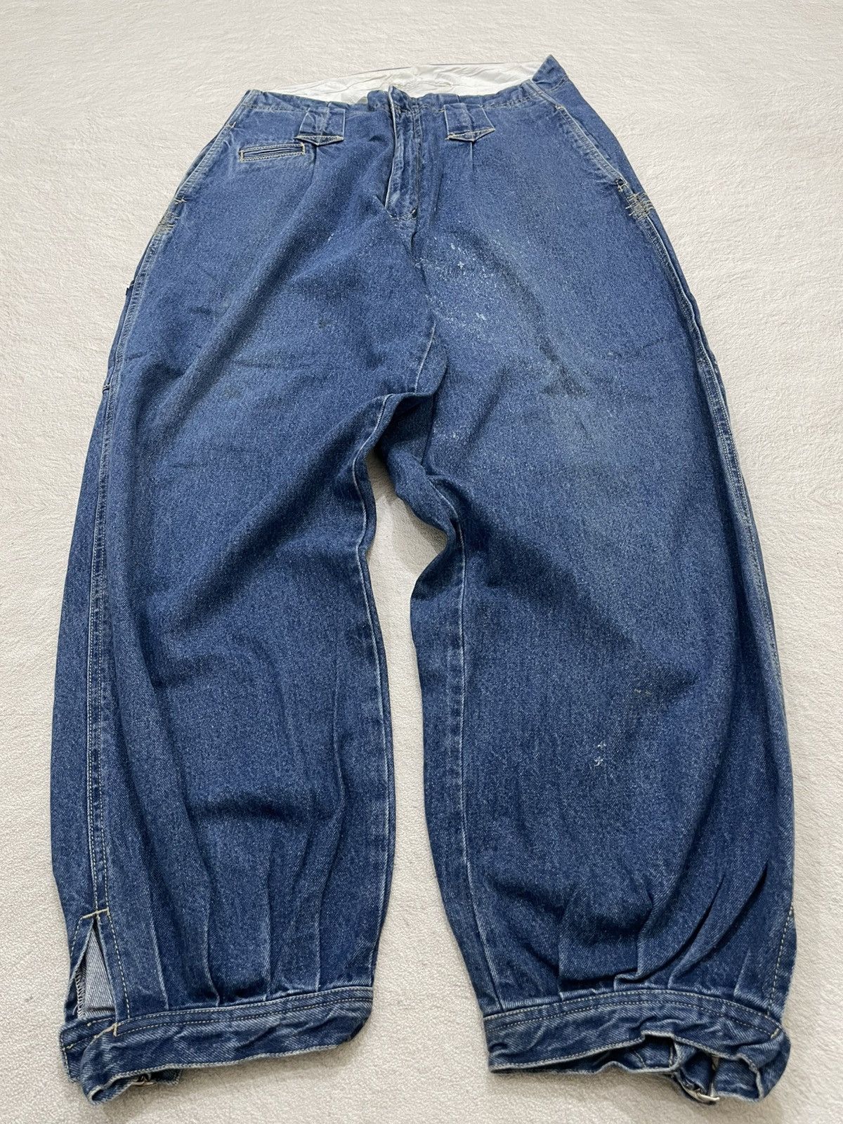 Hysteric Glamour 2000s Blue Denim Distressed Y2K Size US 29 - 1 Thumbnail