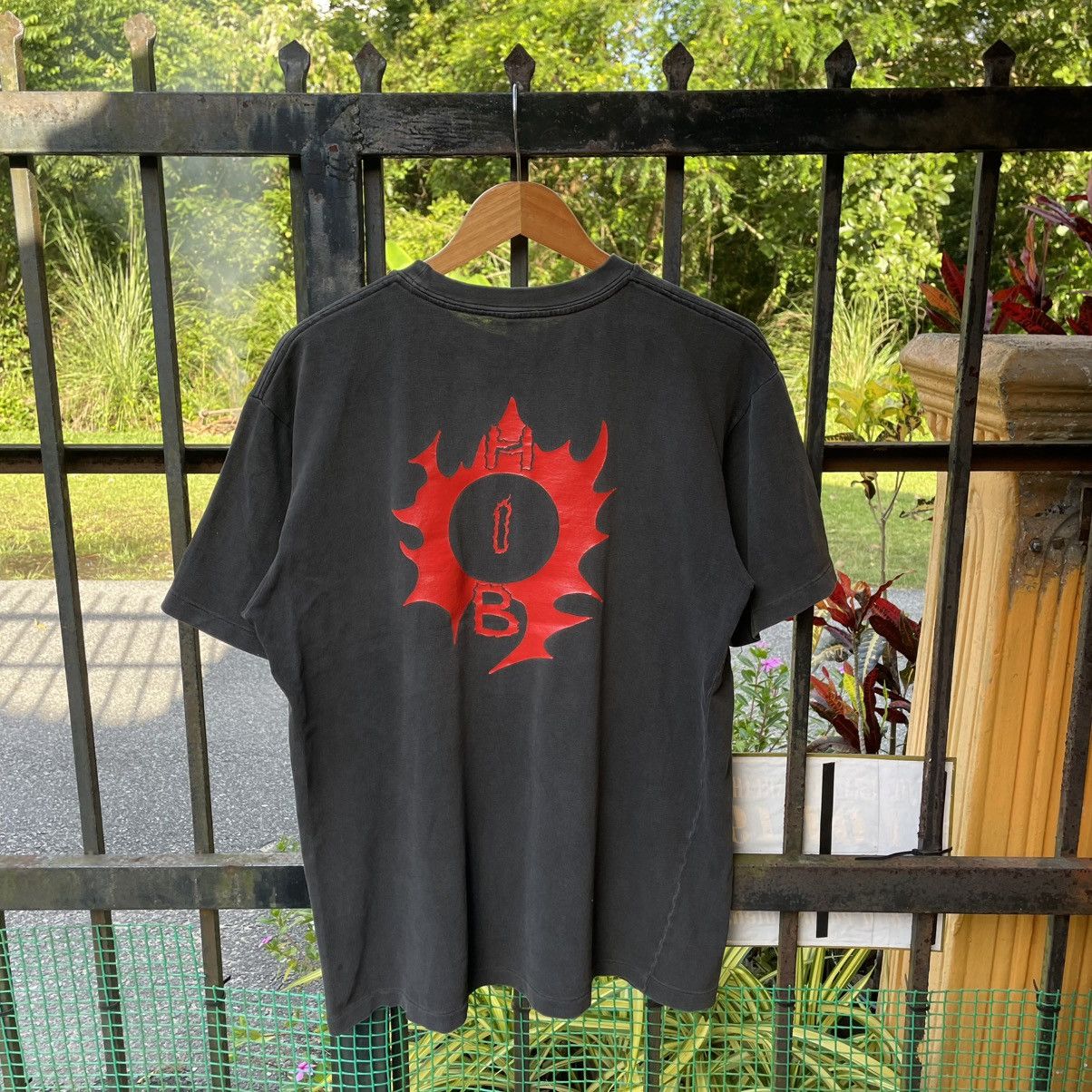 City Streets 🔥Vintage 90s HIB Double Printed Big Logo Graphic Tee Size US L / EU 52-54 / 3 - 2 Thumbnail