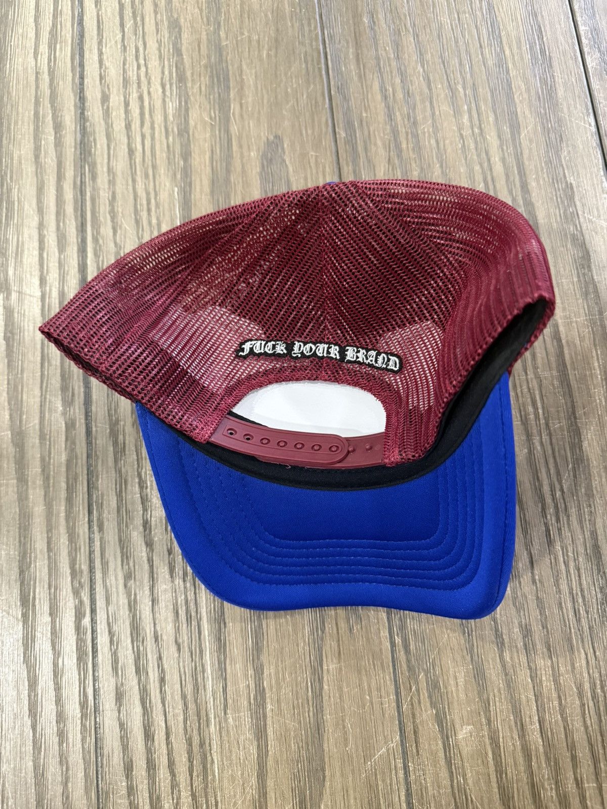Other 🖕🏻 Fuck Your Brand FYB Trucker Hat Snapback Blue Red 🖕🏻 Size ONE SIZE - 2 Thumbnail