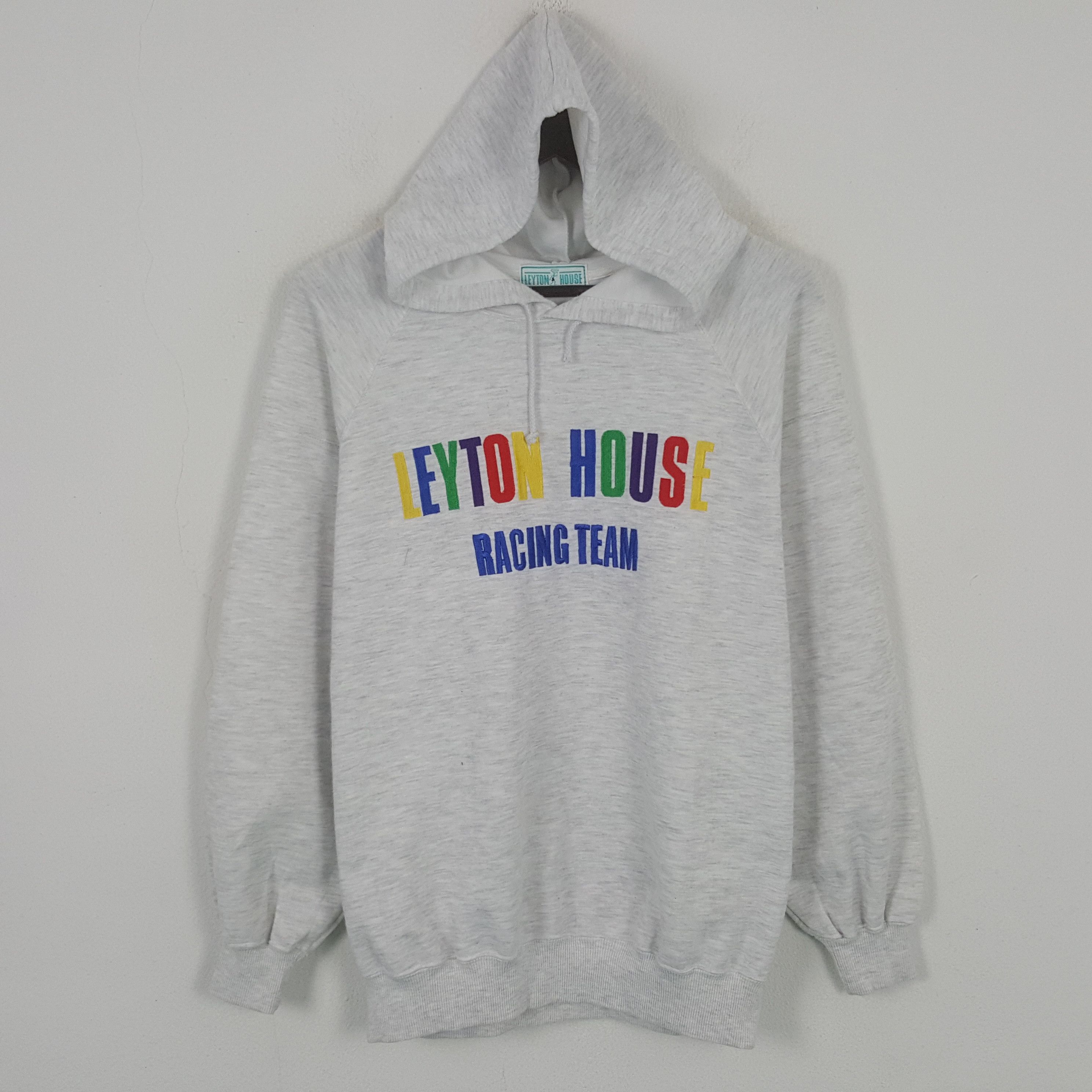 Japanese Brand Leyton House Racing Team Embroidery Logo Sweatshirt Hoodies Size US M / EU 48-50 / 2 - 1 Thumbnail