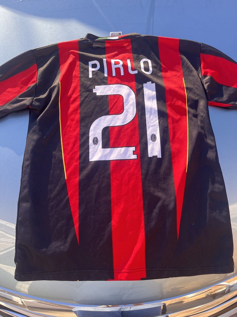 Adidas AC Milan Pirlo Jersey Size US L / EU 52-54 / 3 - 3 Thumbnail