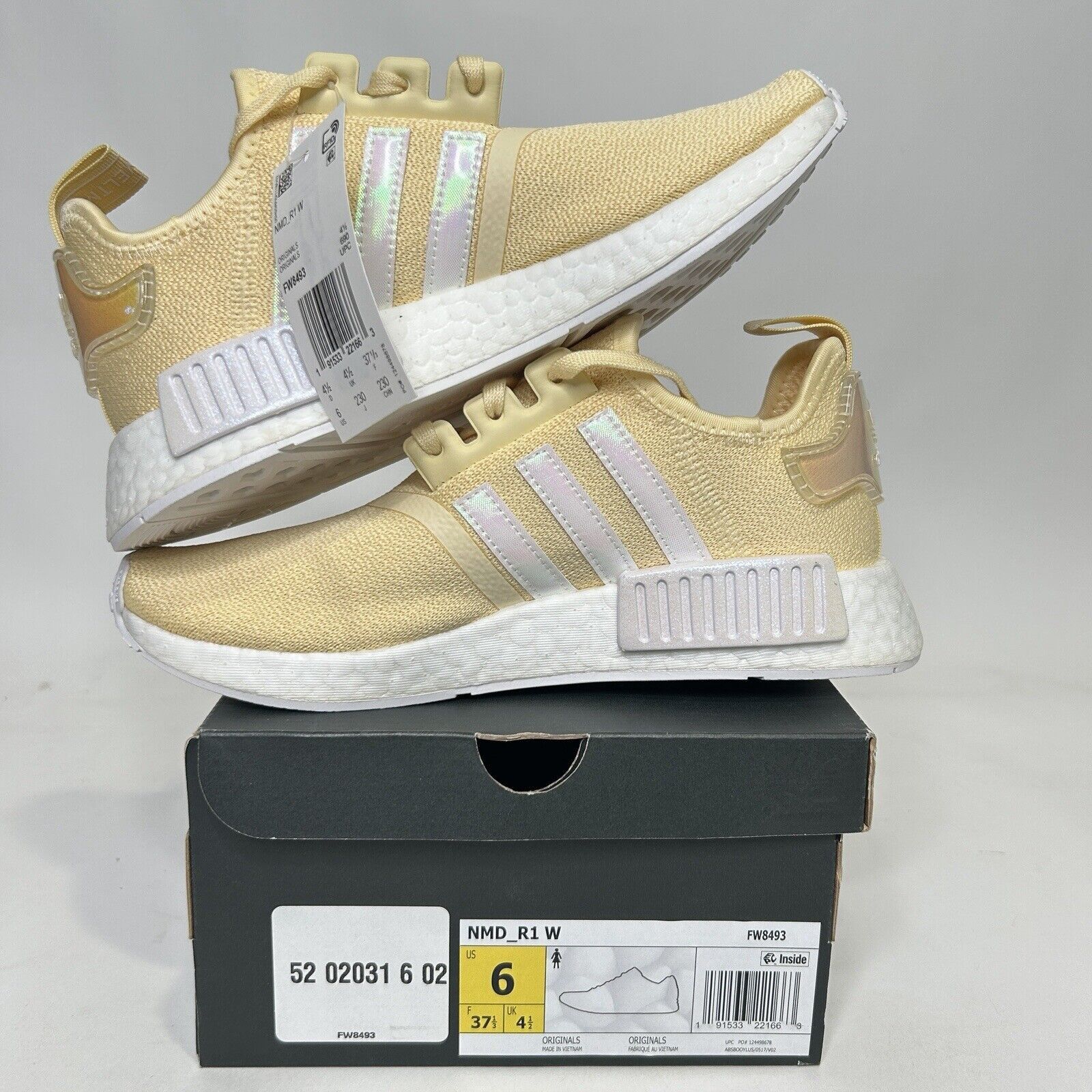 Adidas Adidas NMD R1 WMNS “Iridscent Yellow” 2024 Size US 6 / IT 36 - 3 Thumbnail