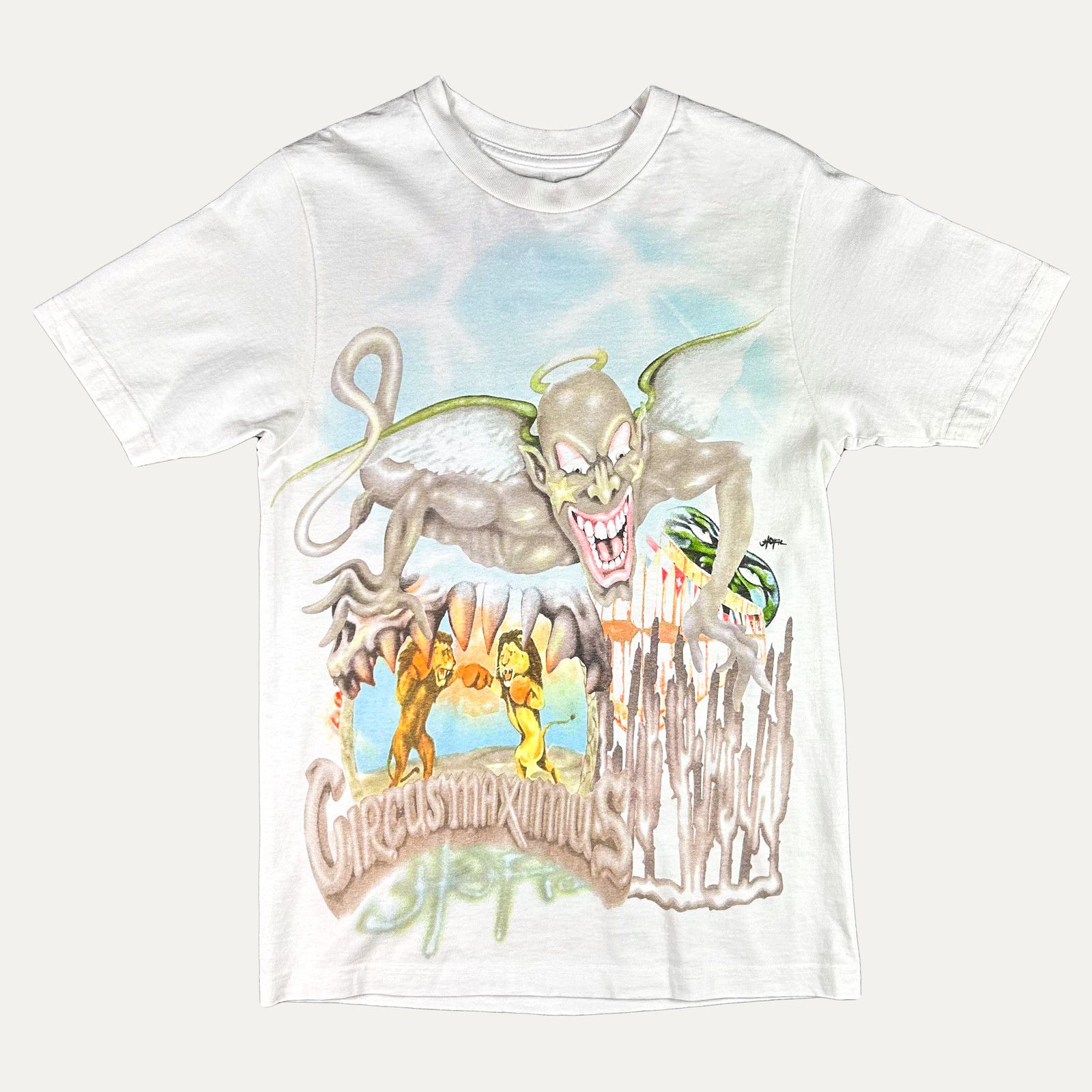 Travis Scott Travis Scott Utopia Circus Maximus 2023 T-Shirt Size US S / EU 44-46 / 1 - 1 Thumbnail