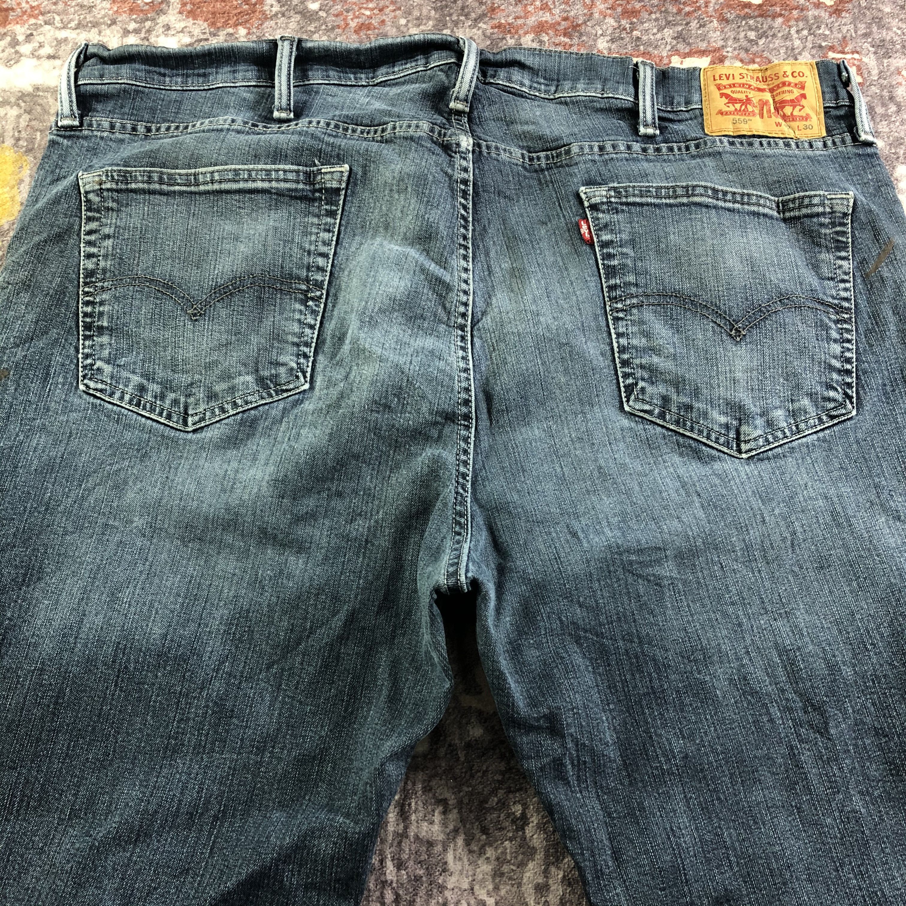 Levi's × Vintage Vintage Blue Wash Levis 559 Jeans-JM3402 Size US 44 / EU 60 - 4 Thumbnail