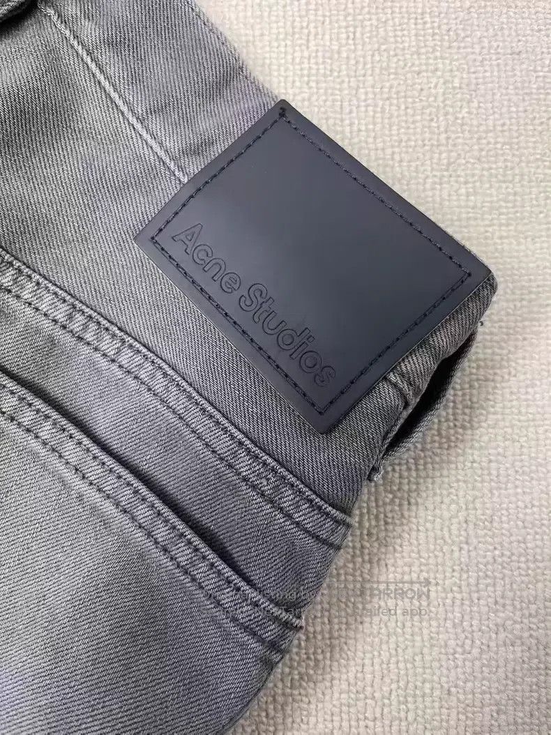 Acne Studios Acne Studios cleanfit Flared Loose Mid Waist Wide Leg Deni Size US 30 / EU 46 - 3 Thumbnail