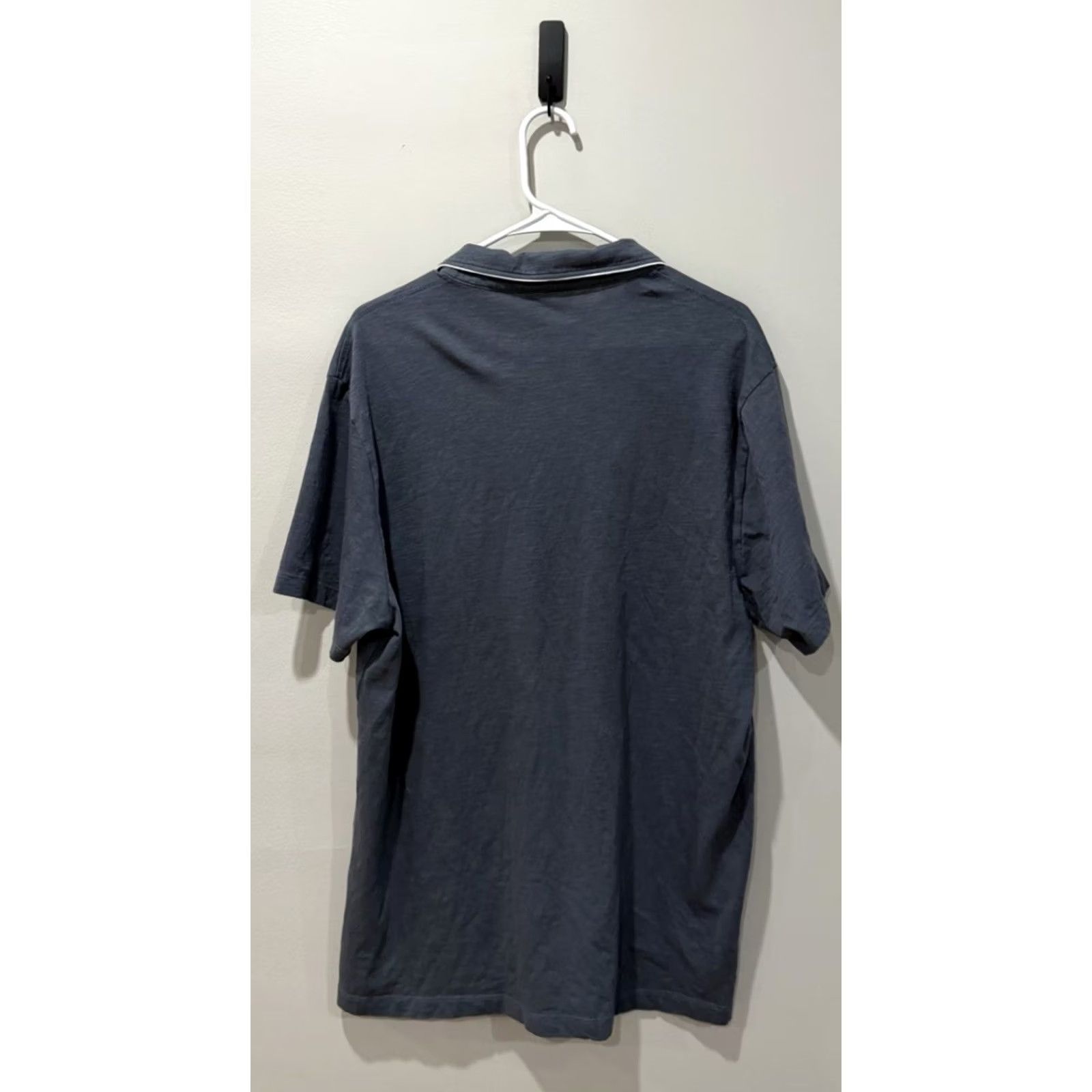 Todd Snyder Todd Snyder Polo Shirt Mens XL Blue Homespun Jersey Pocket Casual Size US XL / EU 56 / 4 - 2 Thumbnail