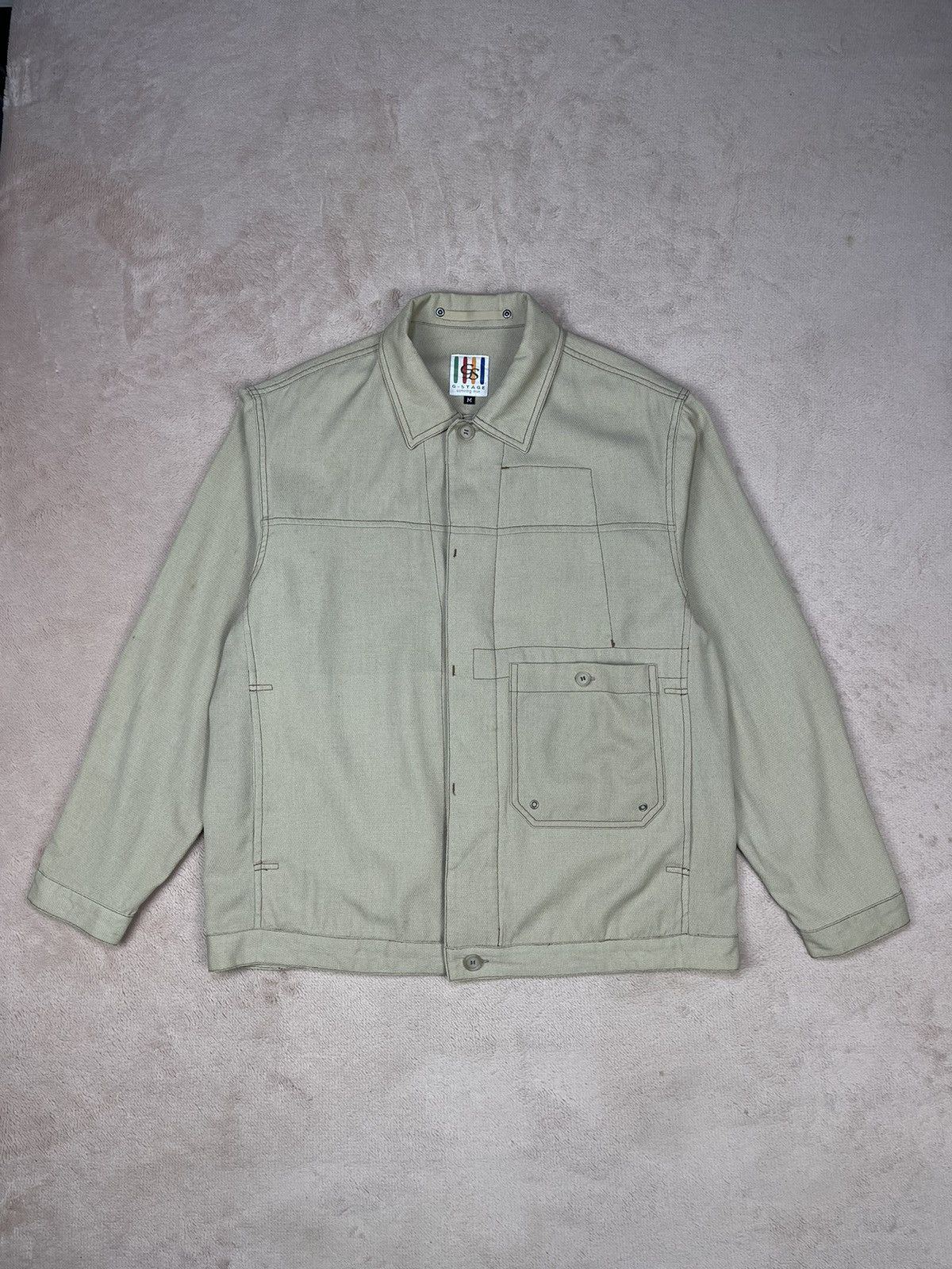 Japanese Brand G-STAGE Comming Man Lightweight Jackets Size US M / EU 48-50 / 2 - 1 Thumbnail