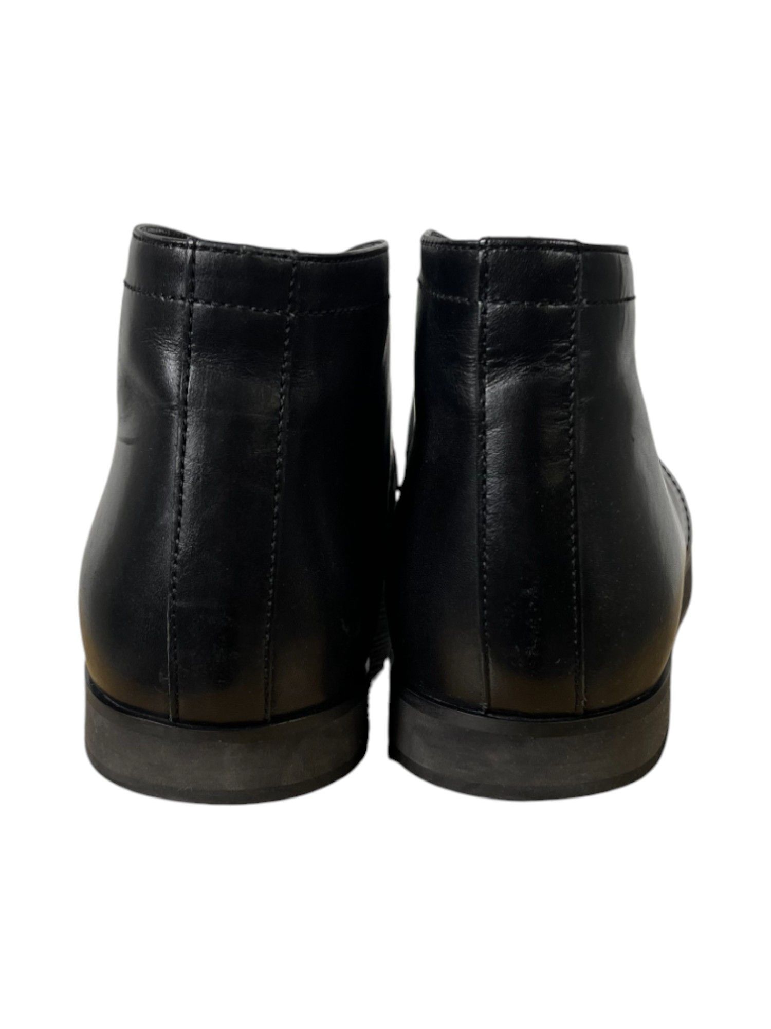 Dirk Bikkembergs 2000's Black Leather Lace Up Boots Size US 8 / EU 41 - 3 Thumbnail