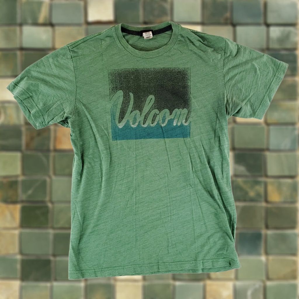 Volcom VINTAGE Volcom VTG 90s T Shirt Short Sleeve Green Spellout Mens L Size US L / EU 52-54 / 3 - 1 Thumbnail