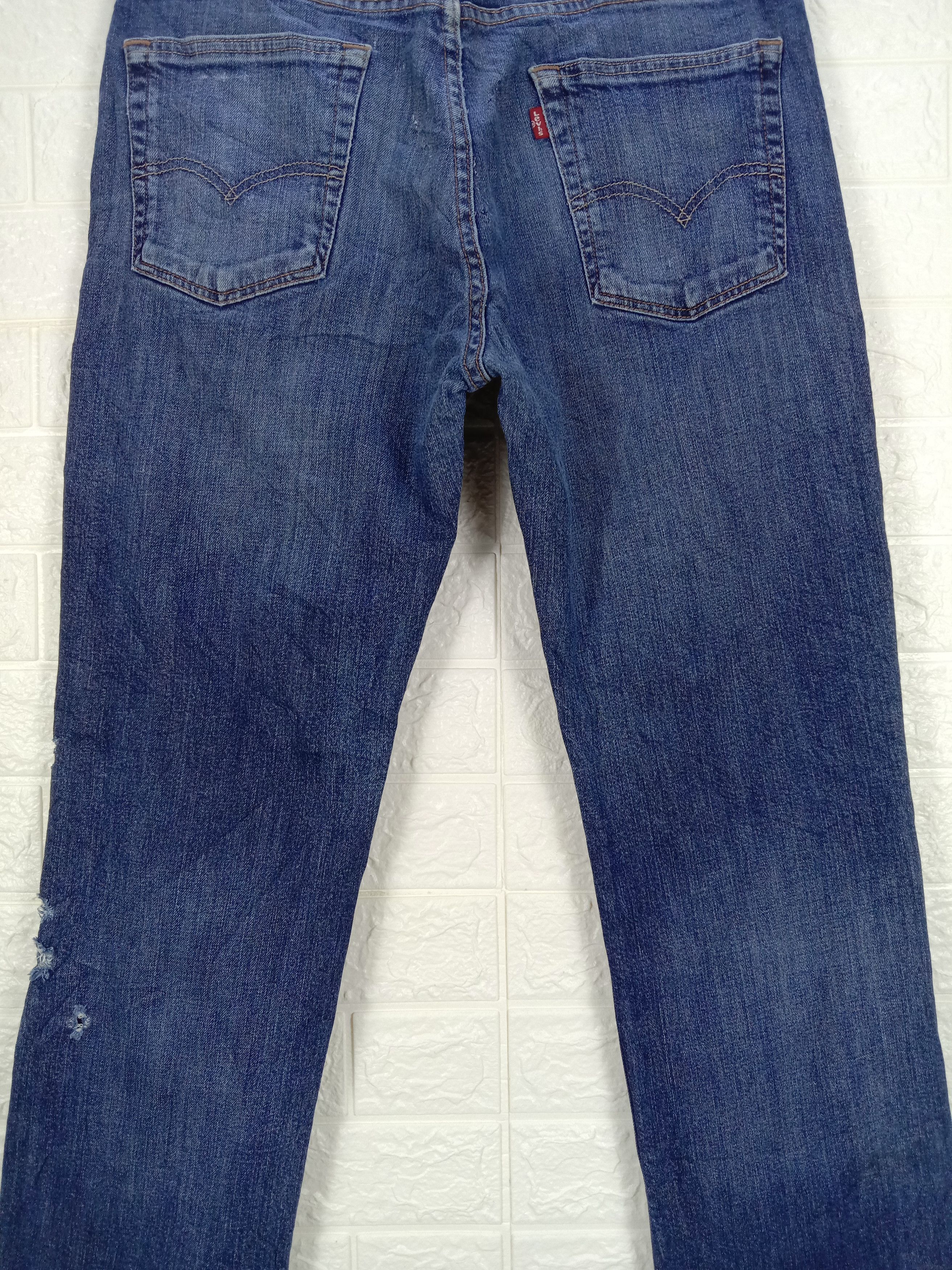 Levi's Vintage Levi's 514 Jeans Earth Tone Distressed Denim Size US 32 / EU 48 - 7 Thumbnail