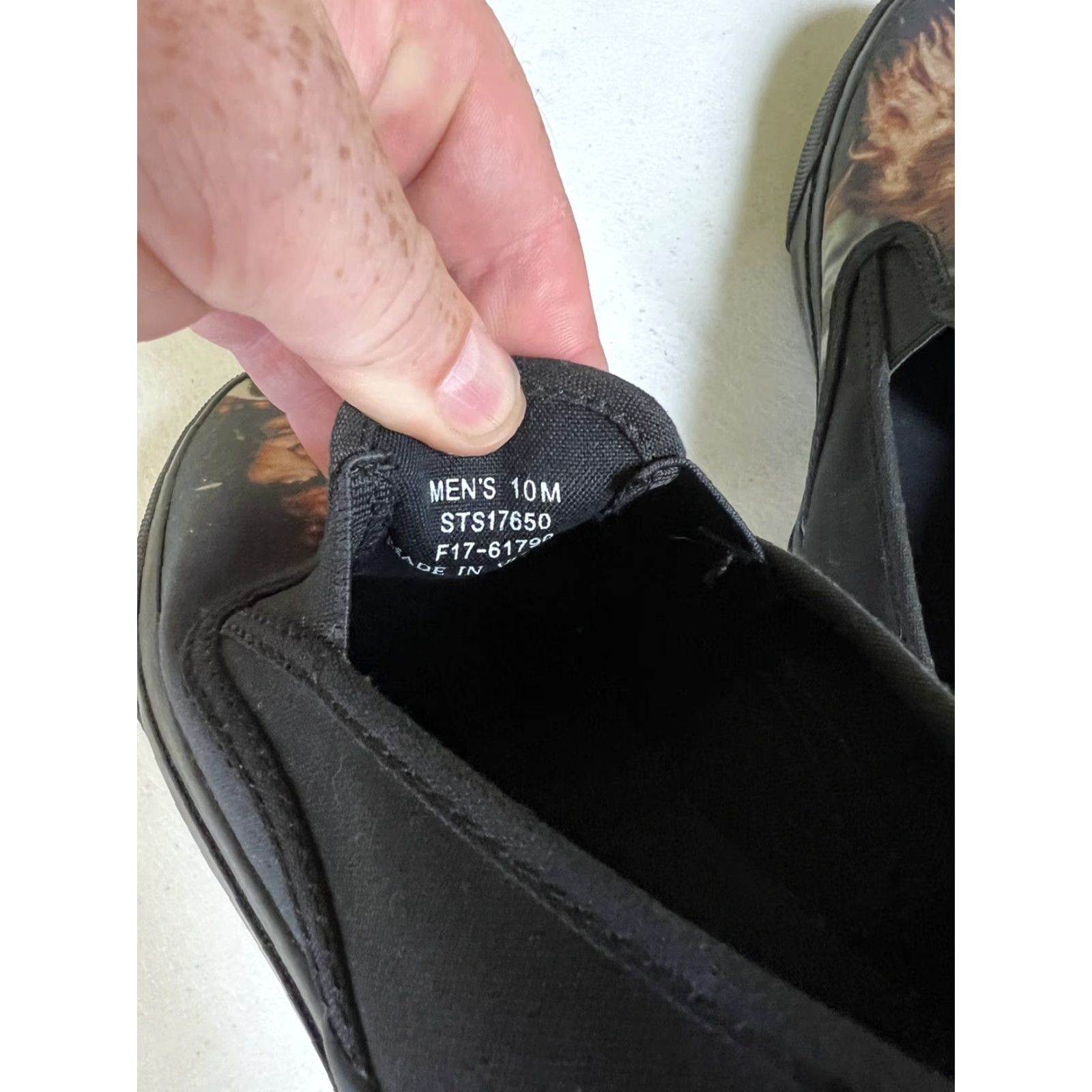 Sperry Star Wars Sperry Slip On Sneakers Chewie Han Solo Brand New Mens 10 Black Synthetic Casual Sneaker Stars Theme Spin: Vintage No Size US 10 / EU 43 - 5 Thumbnail