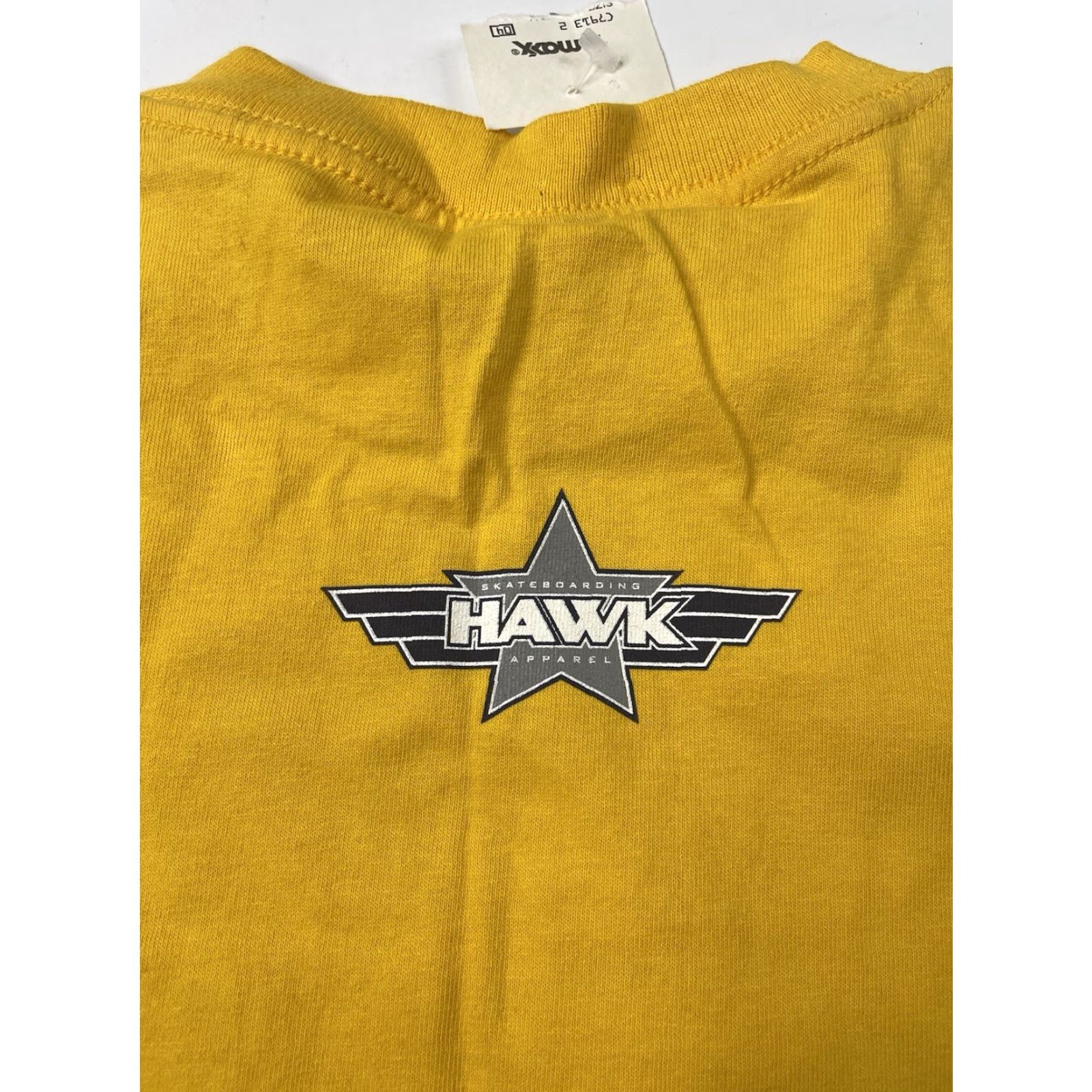 Vintage VINTAGE Tony Hawk Skateboarding Apparel T Shirt Skateboard Size S Yellow Cotton Crew Neck Short Sleeve Unisex Adults 90s Logo NWT Size US S / EU 44-46 / 1 - 5 Thumbnail