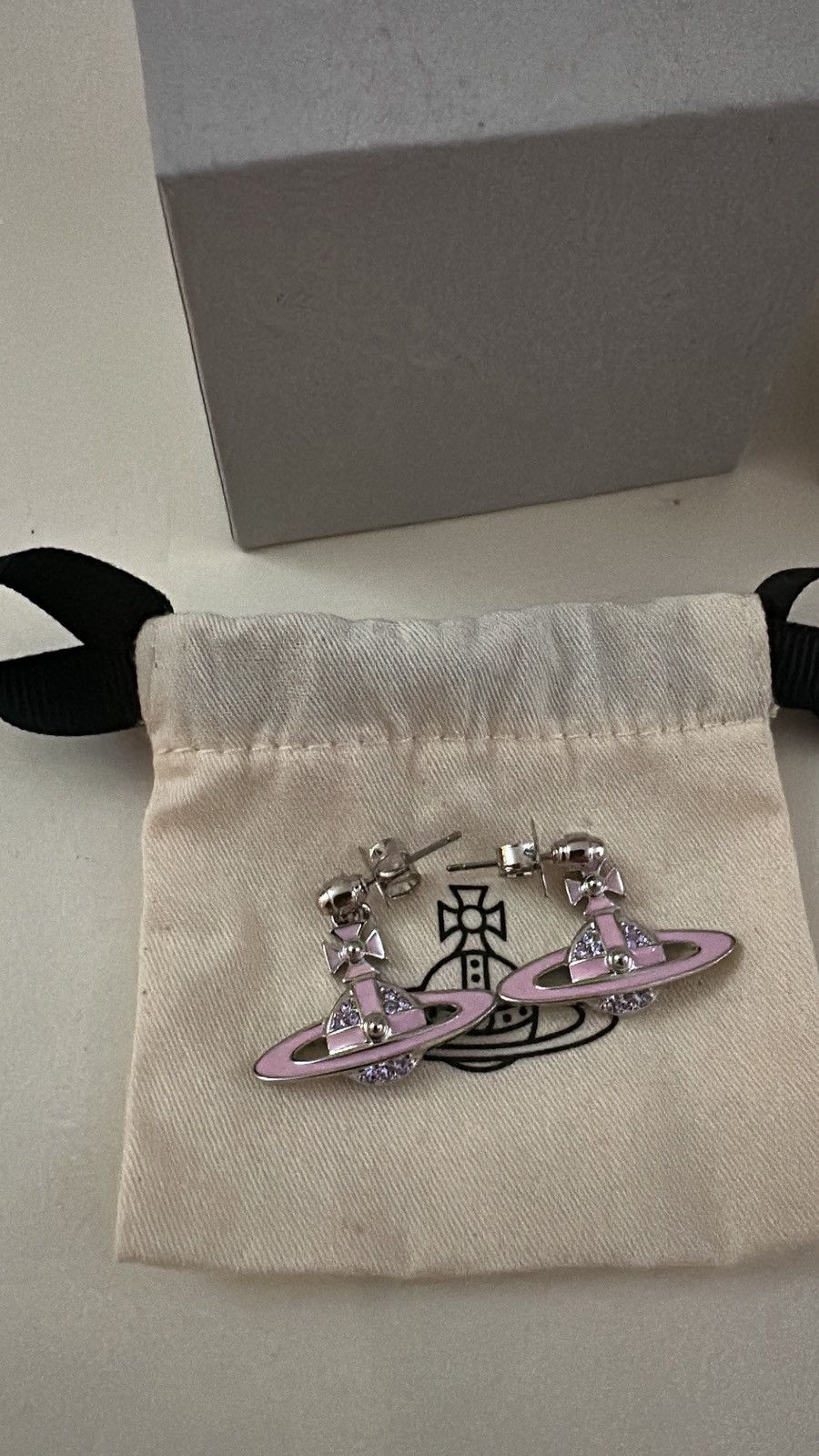 Vivienne Westwood Vivienne Westwood Neil Drop Earrings Size ONE SIZE - 1 Thumbnail