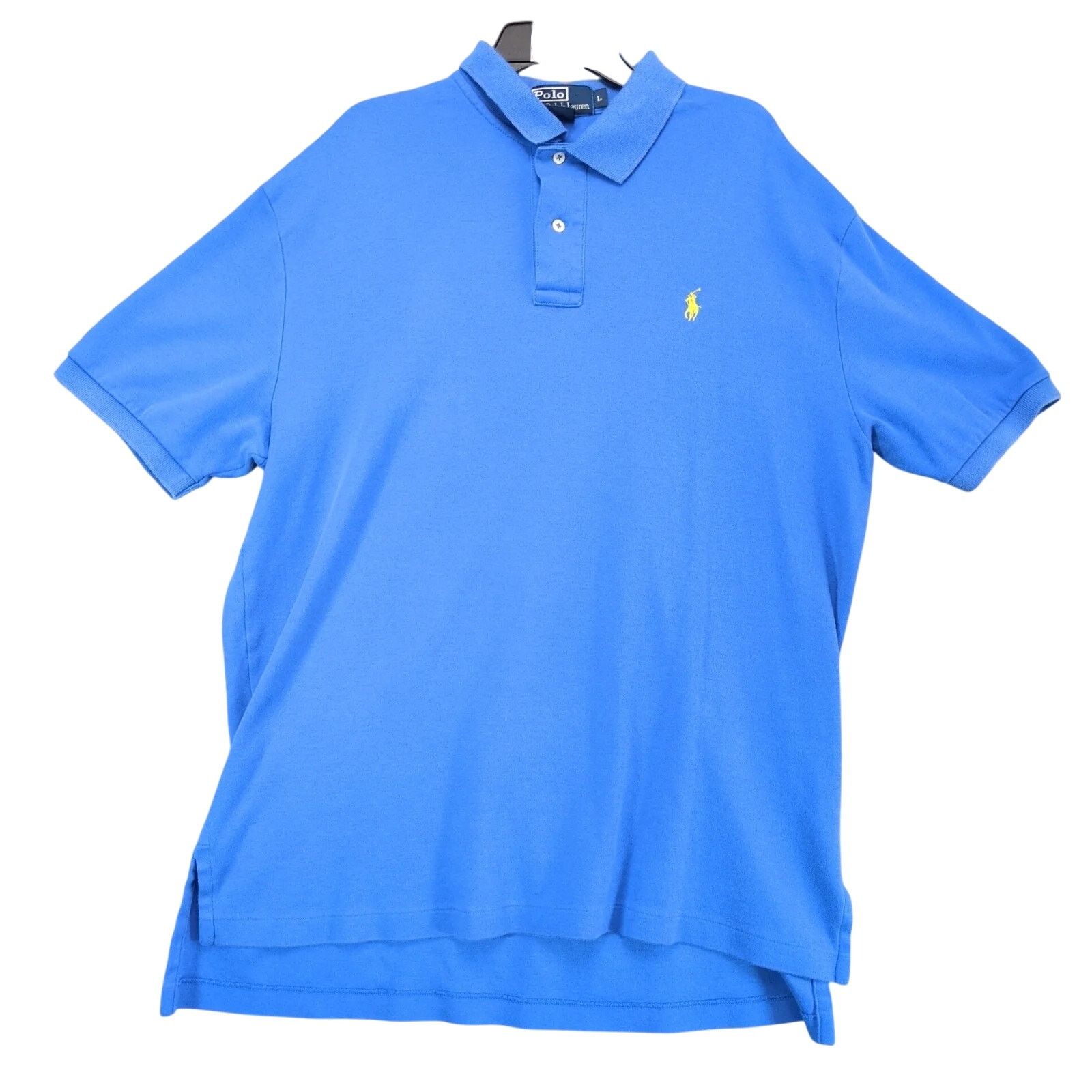 Polo Ralph Lauren Vtg Polo Ralph Lauren Blue Polo Shirt Men's L Short Slv Size US L / EU 52-54 / 3 - 1 Thumbnail