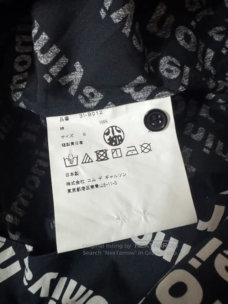 Comme des Garcons Comme Des Garcons Printed Shirt Size S / US 4 / IT 40 - 5 Thumbnail