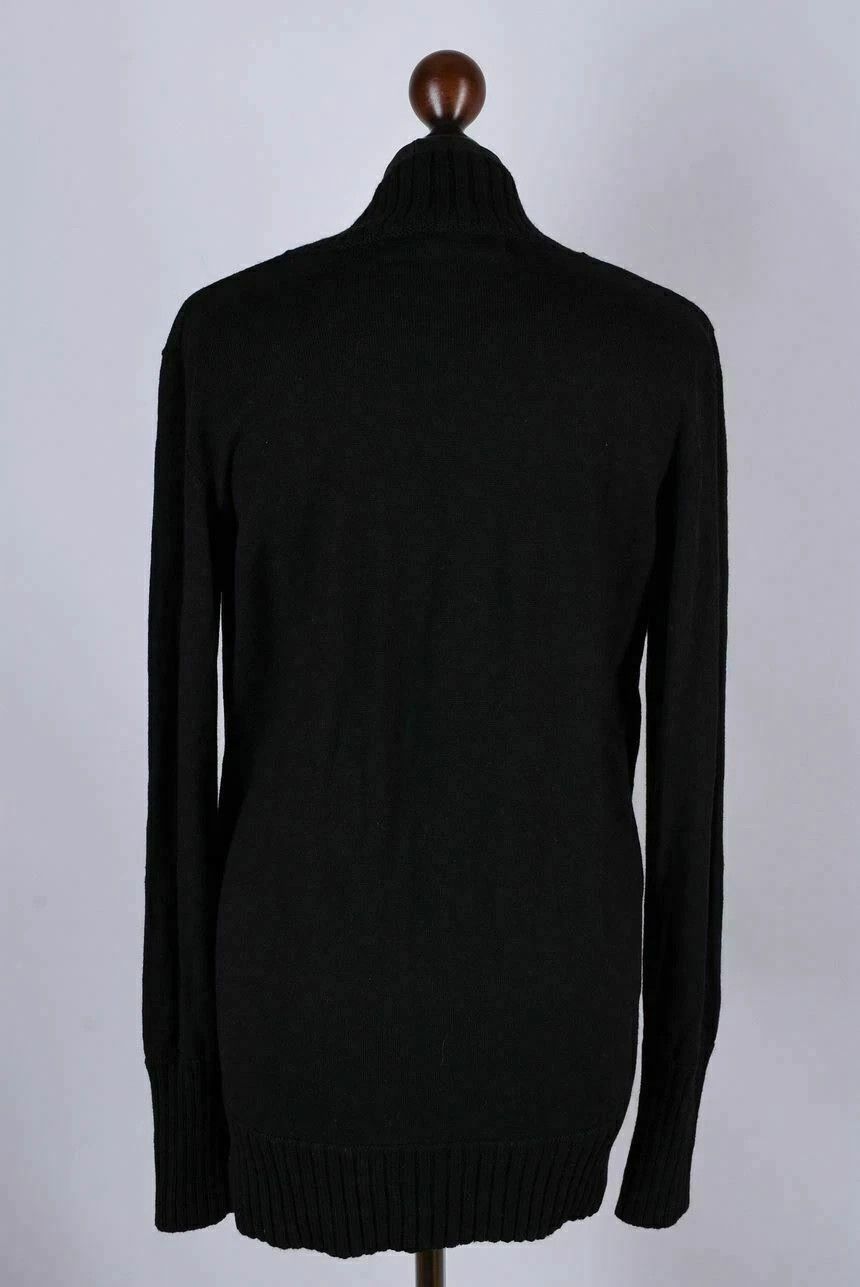Stella McCartney Women's Stella McCartney for H&M Black Wool Silk Cardigan Size M / US 6-8 / IT 42-44 - 3 Thumbnail