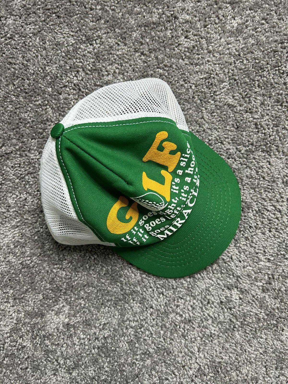 Vintage Vintage 70s Golf Souvenir Trucker Hat Made in USA Funny Size ONE SIZE - 4 Thumbnail