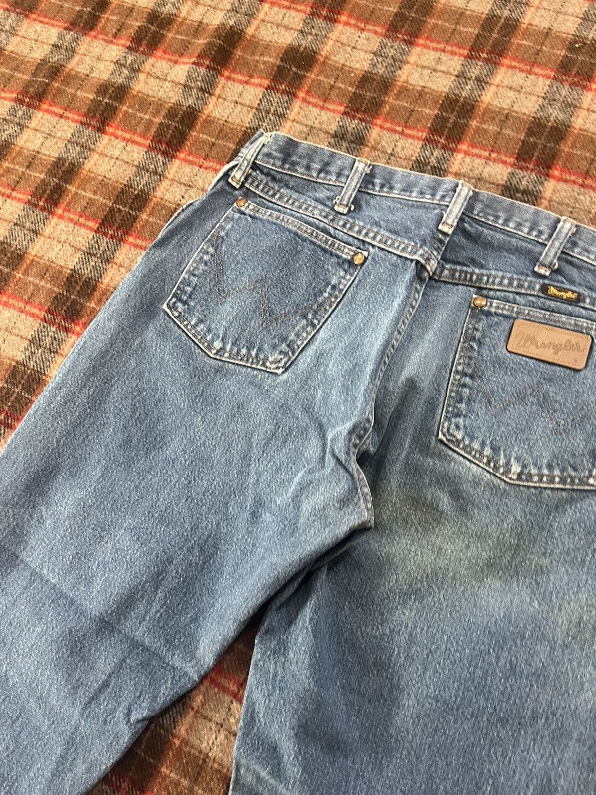 Wrangler Vintage 90’s made in USA Wrangler Cut medium washed jeans Size US 32 / EU 48 - 10 Thumbnail