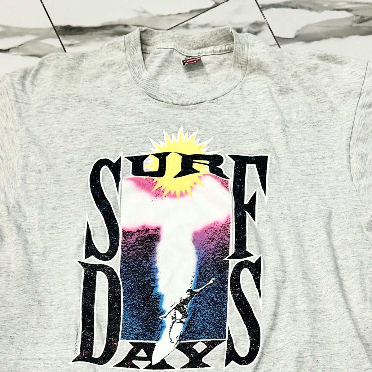 Vintage SURF DAYS TEE! Size US XL / EU 56 / 4 - 3 Thumbnail