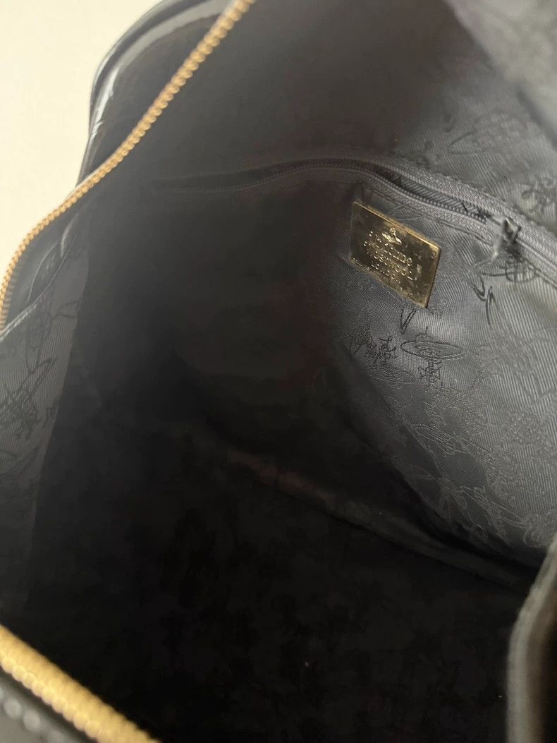 Vivienne Westwood Vivienne Westwood Golden Saturn Orb Bowling Bag Size ONE SIZE - 8 Thumbnail