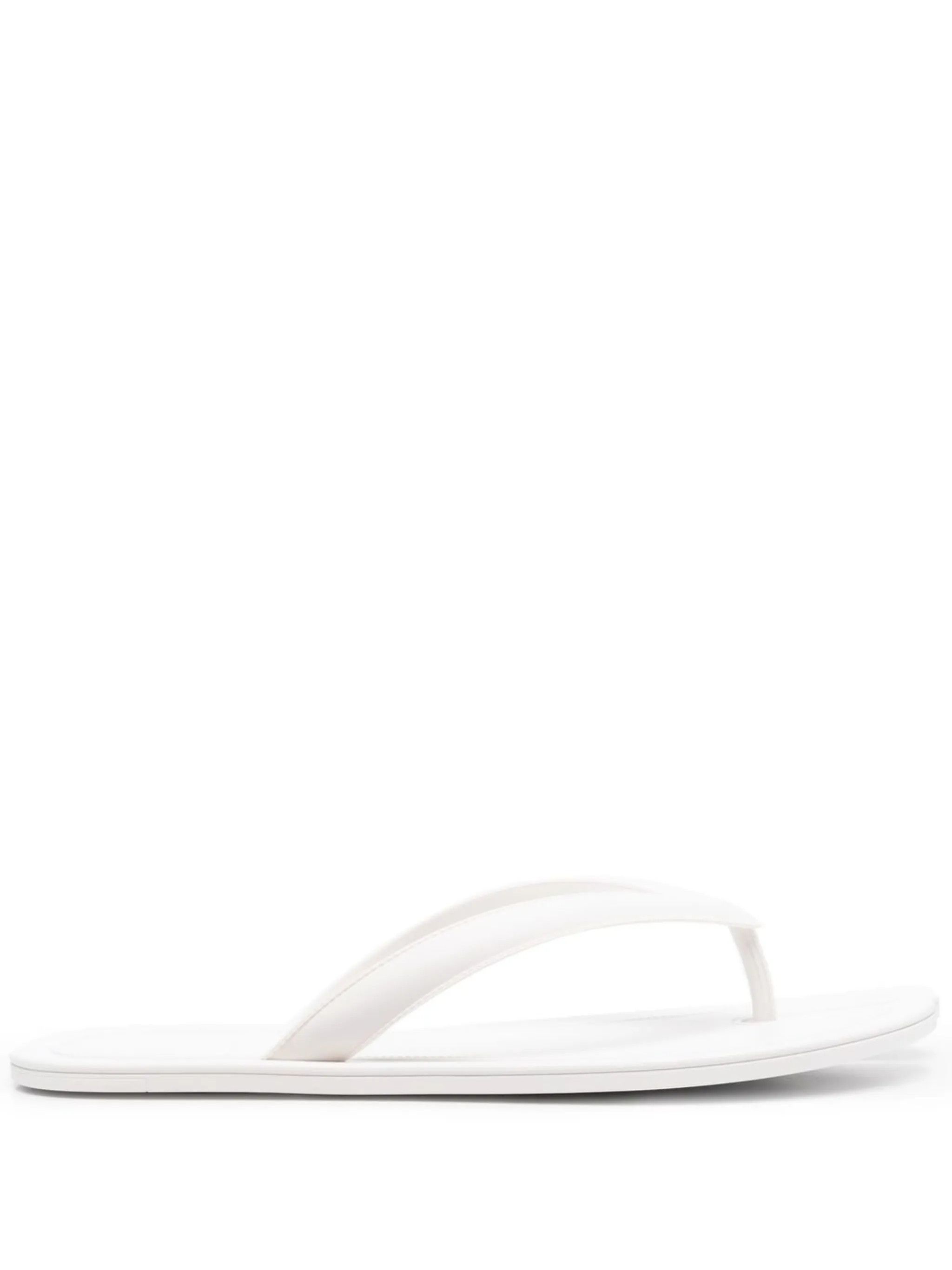 Maison Margiela o1w1db10725 Thong-strap Slip-on Slides in White Size US 7 / EU 40 - 1 Thumbnail