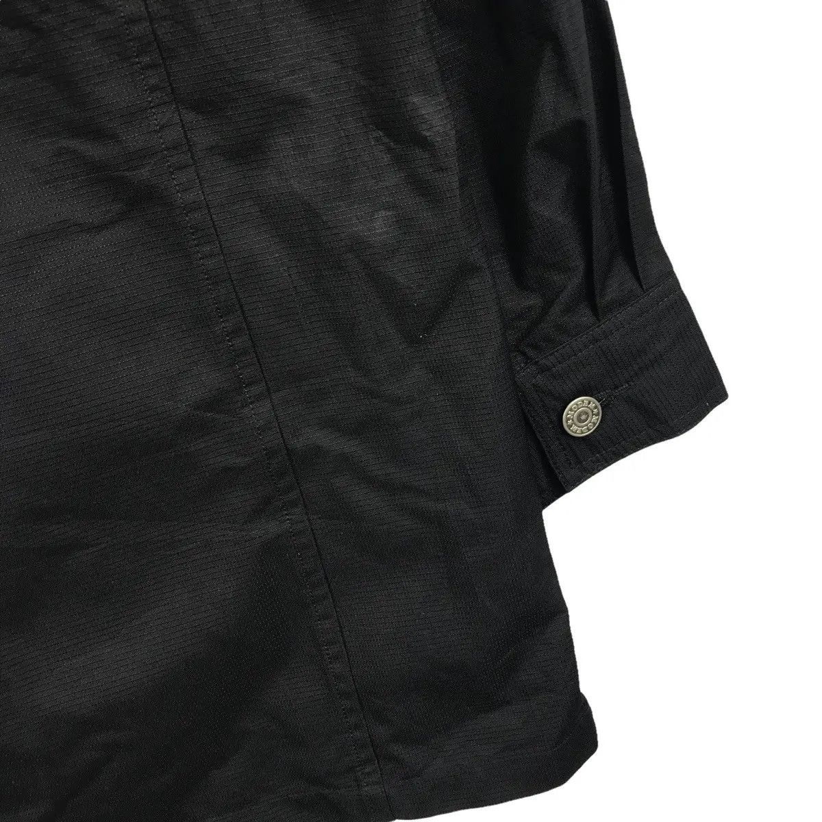 Vtg 80’ MODEM PARIS DESIGNER Black Tactical Parka Trench