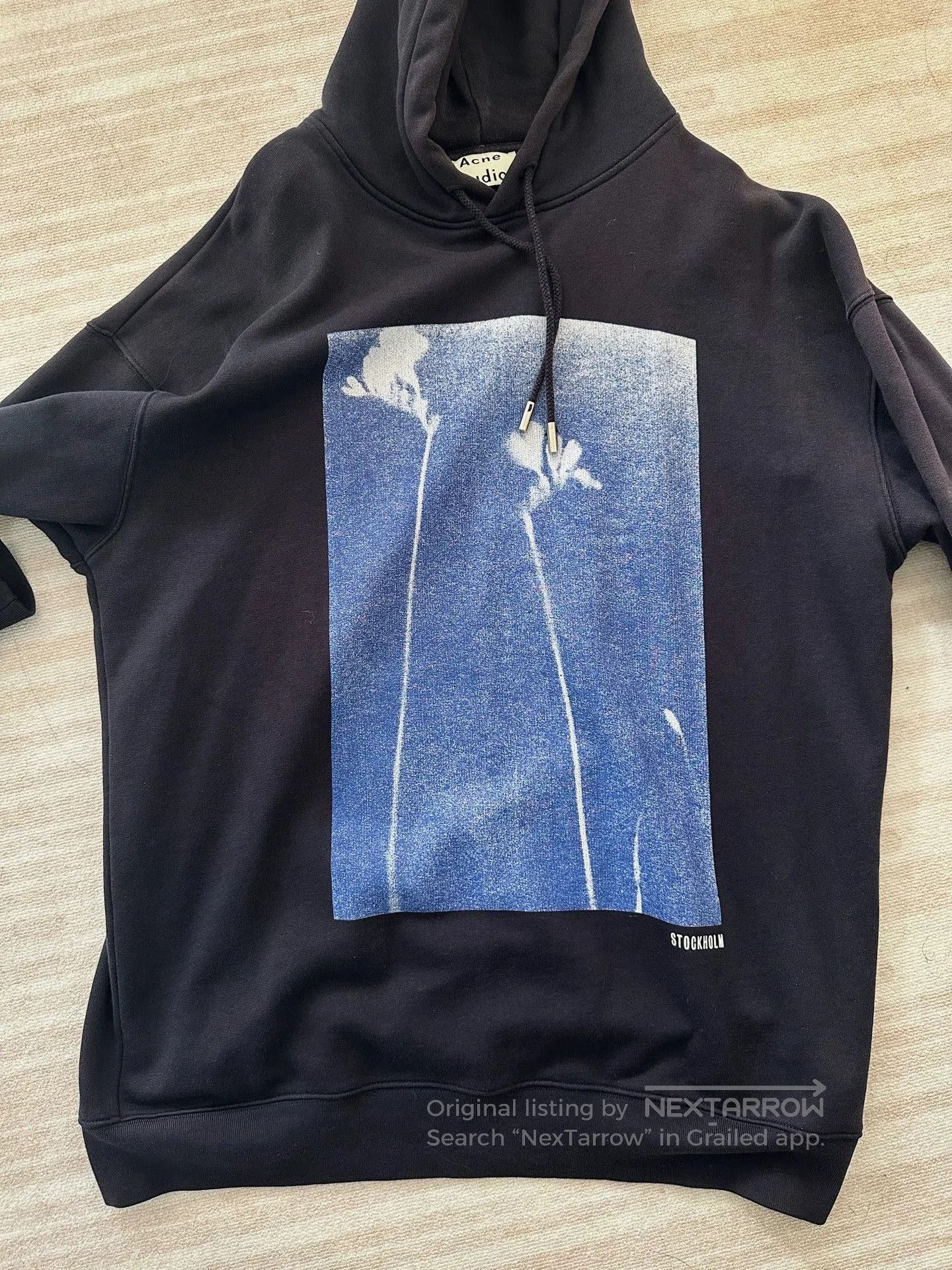 Acne Studios Acne Studios Printed Oversized Hoodie. Size US XS / EU 42 / 0 - 3 Thumbnail