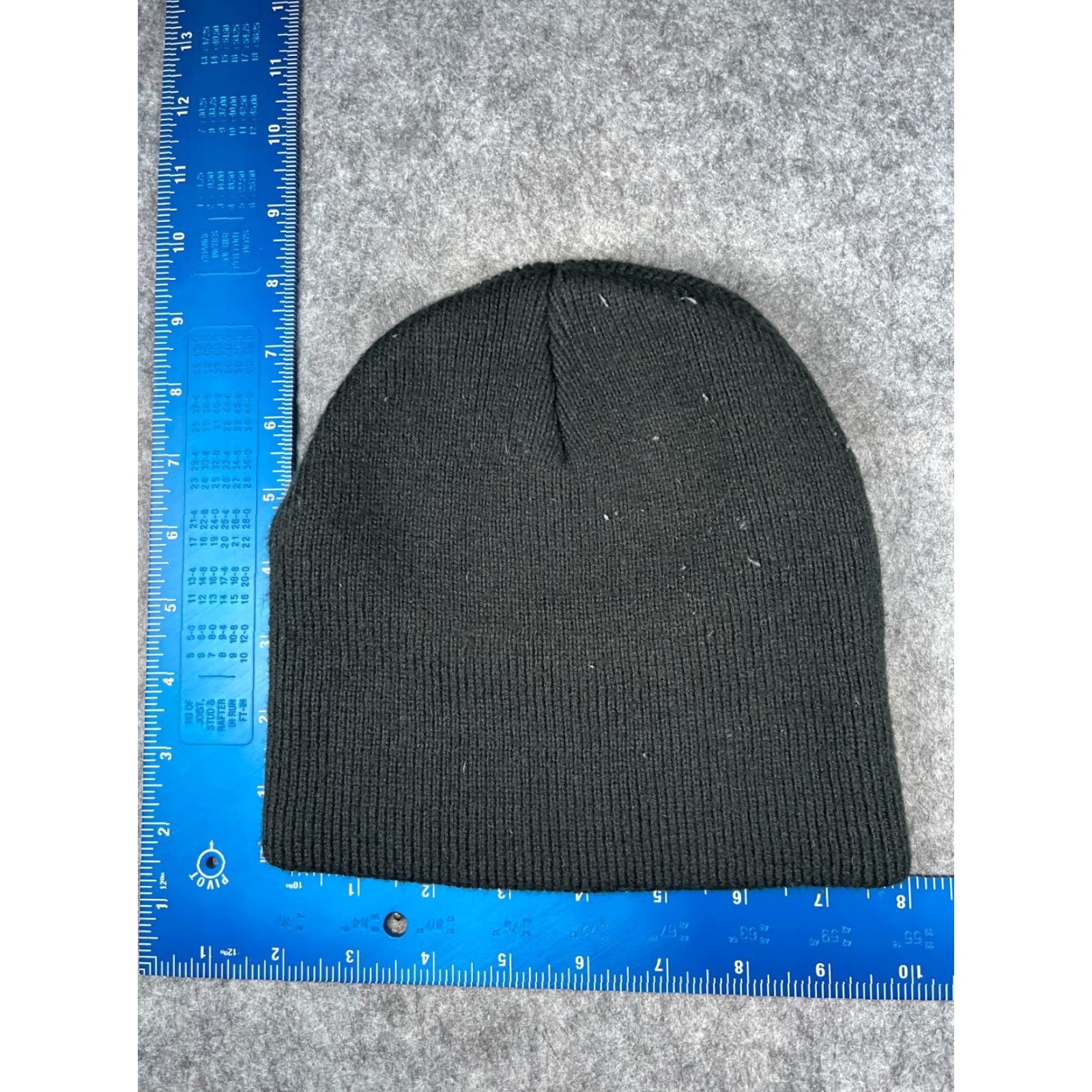 Zephyr Graf-X Beanie Toque Adult Black Knit 100%Acrylic Z Graf-X Hat Beanie Black Knit Lightweight Outdoor Ski Mens Size ONE SIZE - 4 Thumbnail